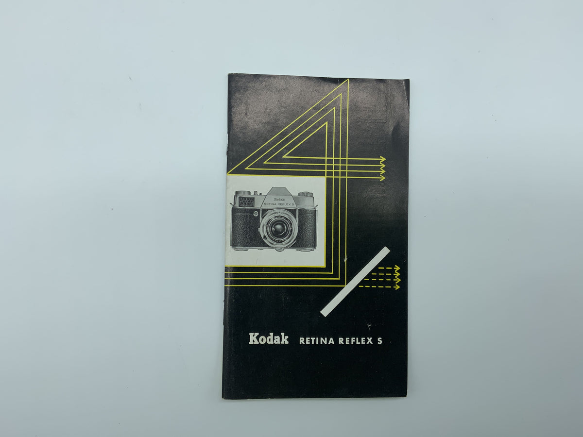 Les connaisseurs de Kodak Retina Reflex 5 achètent le manuel d'utilisation du film Kodak en allemand