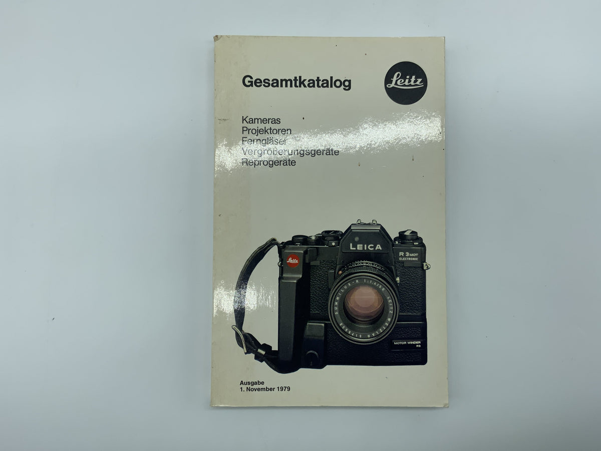 Catalogue complet Leitz Wetzlar, 1er novembre 1979 (allemand)