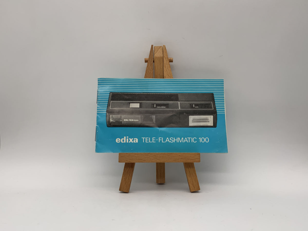 Manuel d'utilisation Edixa Tele Flashmatic 100 (allemand)
