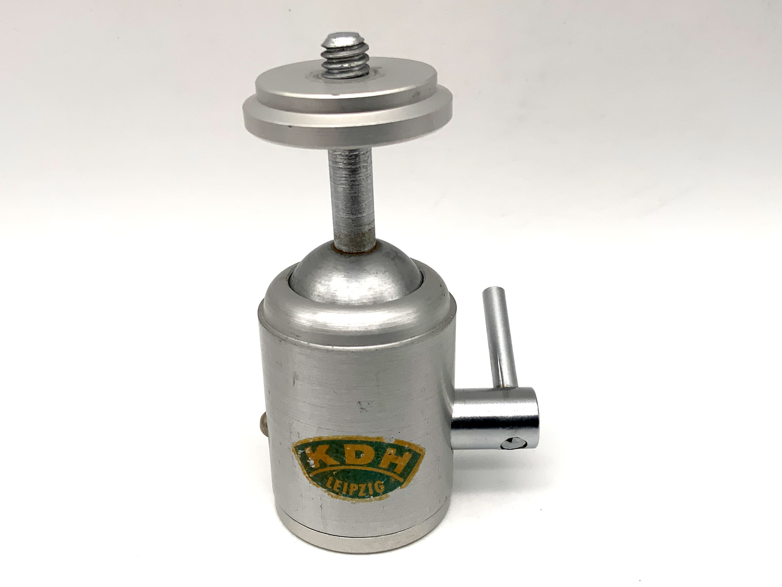 KDH Leipzig Tripod Head Silver Mini Ball Head 1/4