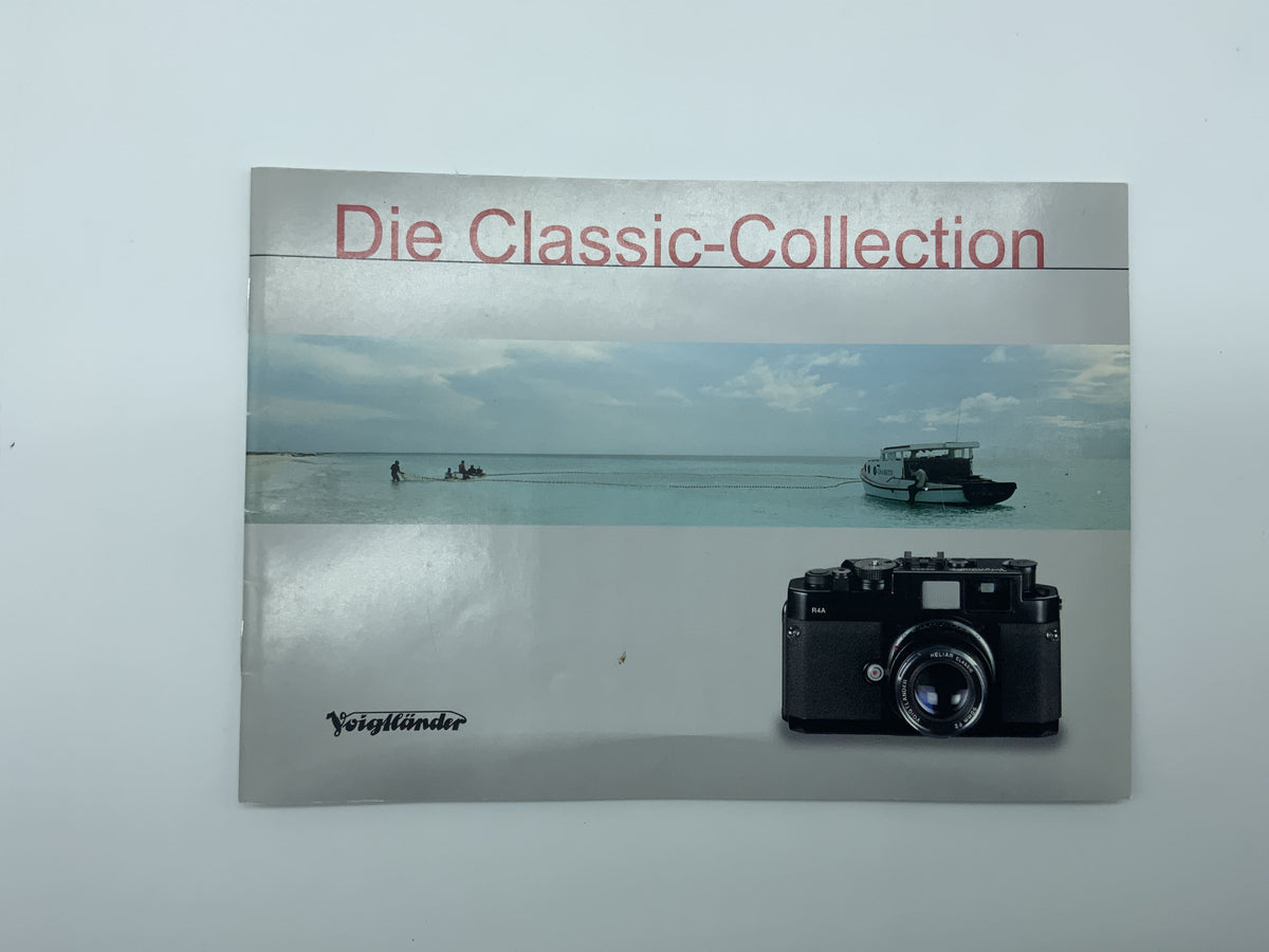 Voigtländer The Classic Collection Manuel d'utilisation allemand