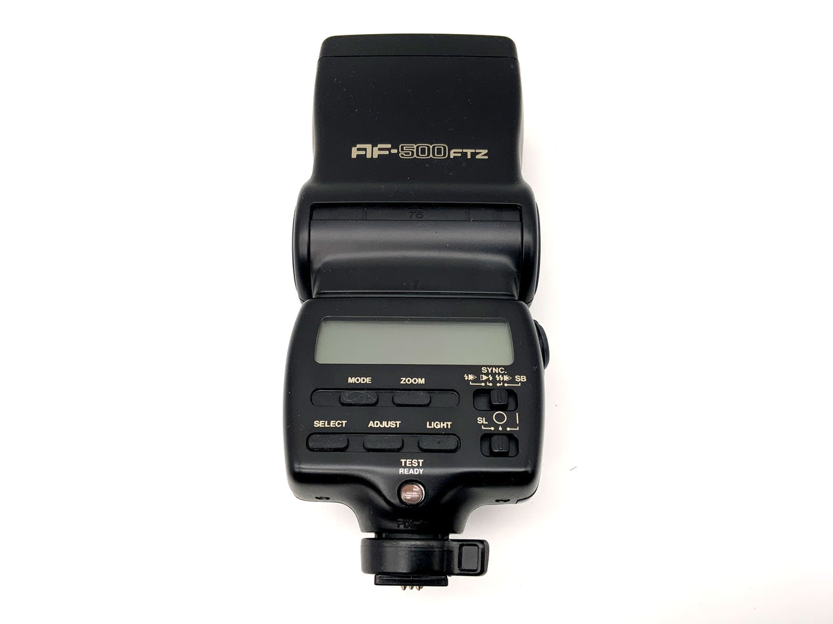 Flash Pentax AF 500 FTZ 30367 avec emballage d'origine, flash pour appareil photo, flash à clip