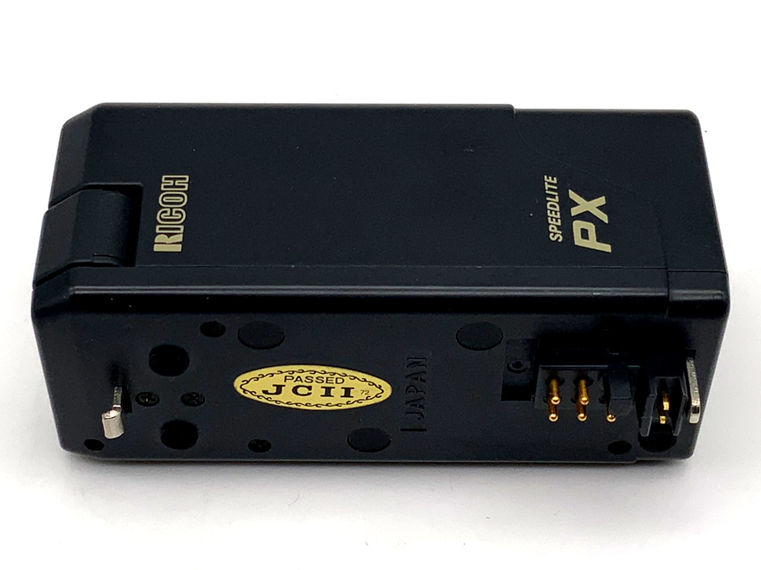 Flash Ricoh Speedlite PX pour Pentax K-1II, dans son emballage d'origine, compatible avec les appareils photo GR et GXR.