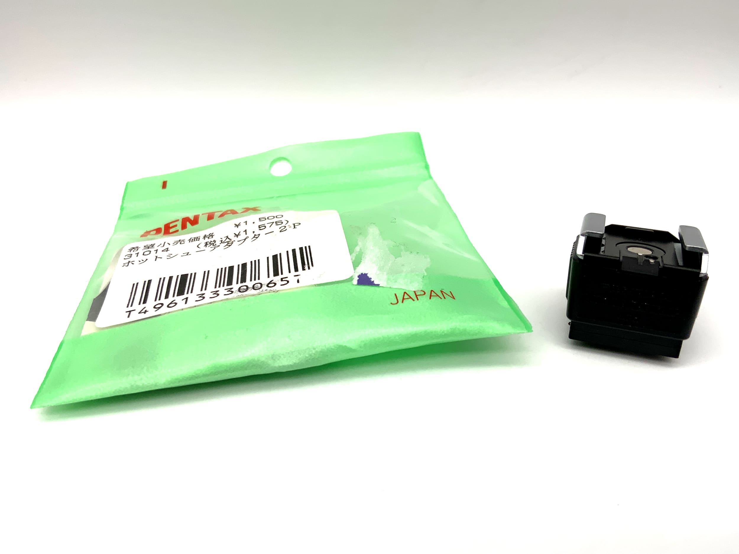 Adaptateur de griffe Pentax 2P 31014, support de flash, emballage d'origine
