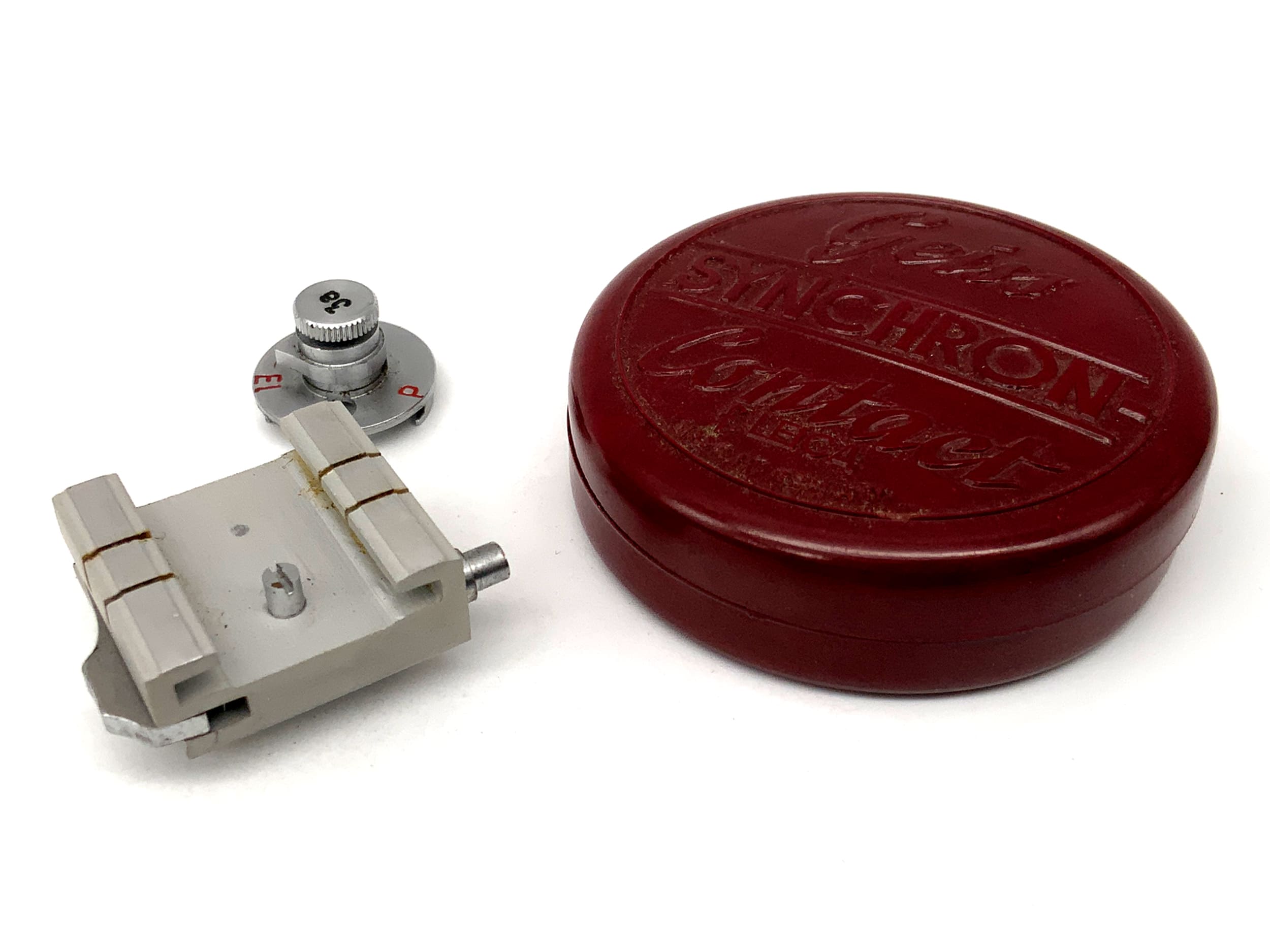 Adaptateur de flash Geiss Kontakt Synchro pour griffe Leica IIIa