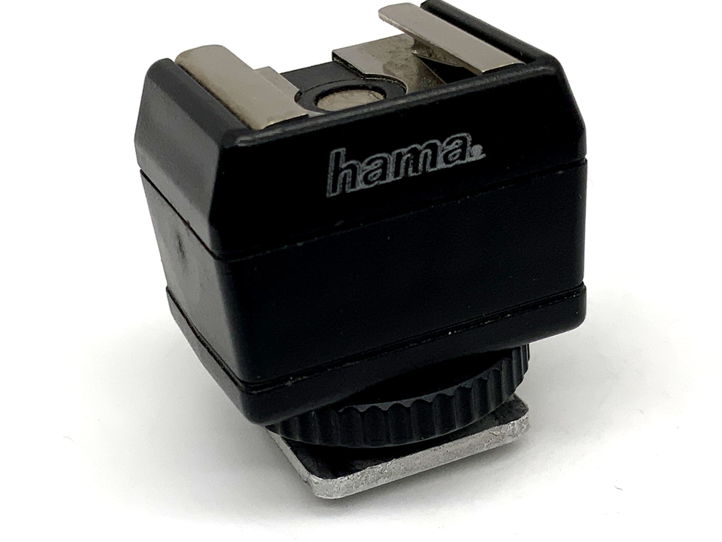 Adaptateur de griffe Hama universel à contact central, support de flash