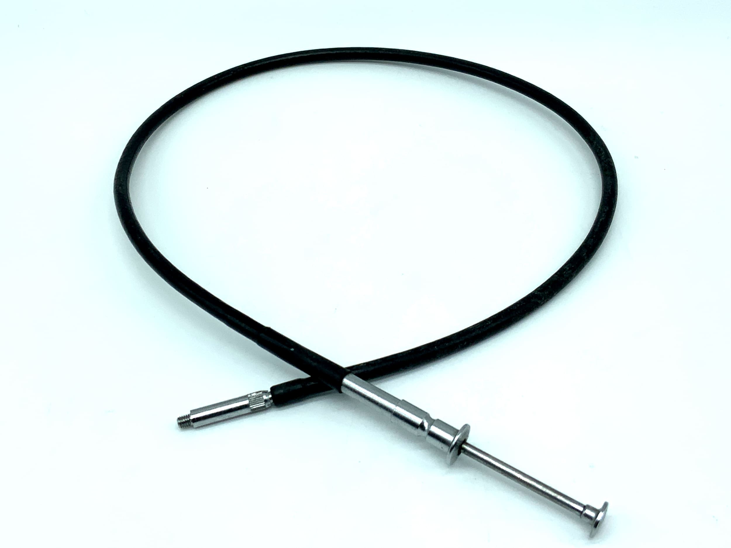 Bolex cable release, black, approx. 50cm, remote release, cable release