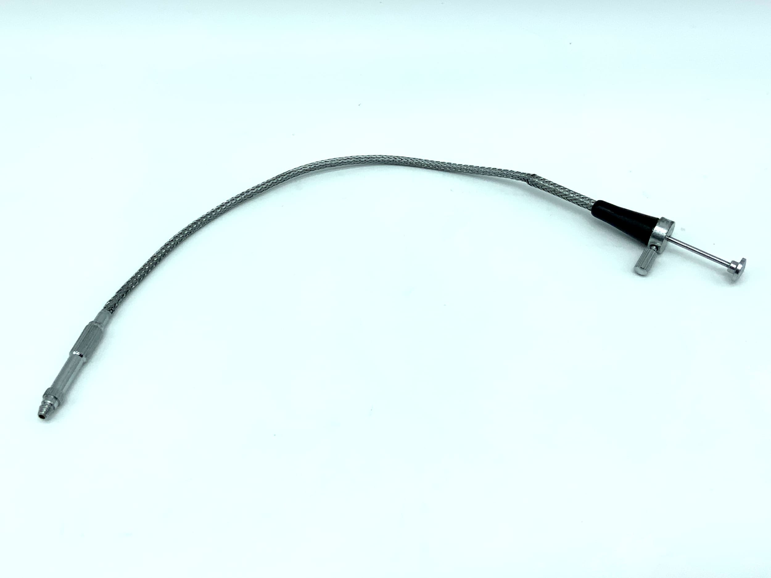 Metal cable release, approx. 20cm, with locking mechanism, remote release cable release