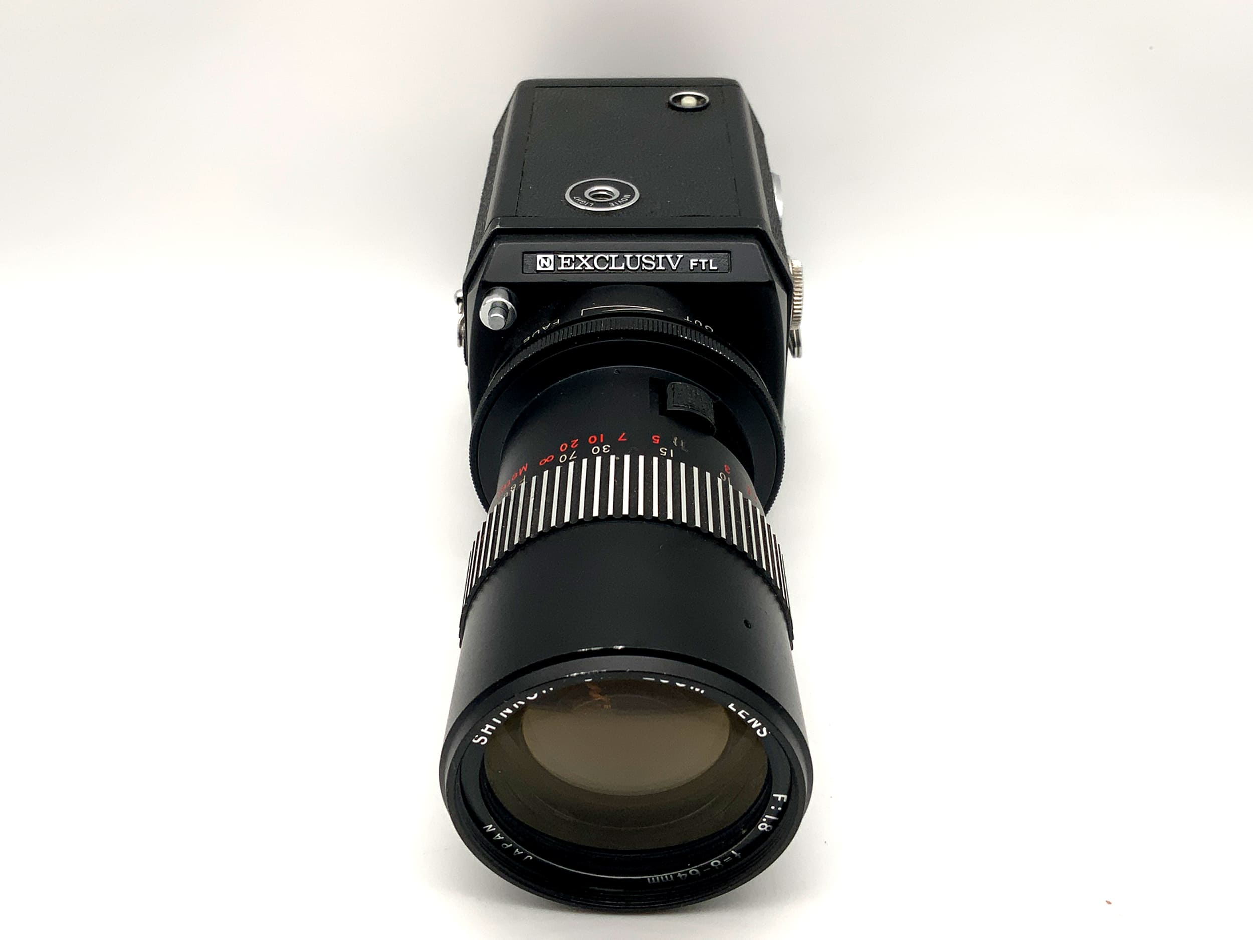 Nalcom Exclusive FTL Synchro Zoom film camera with Shinkor 8x F:1.8 f=8-64 Super 8