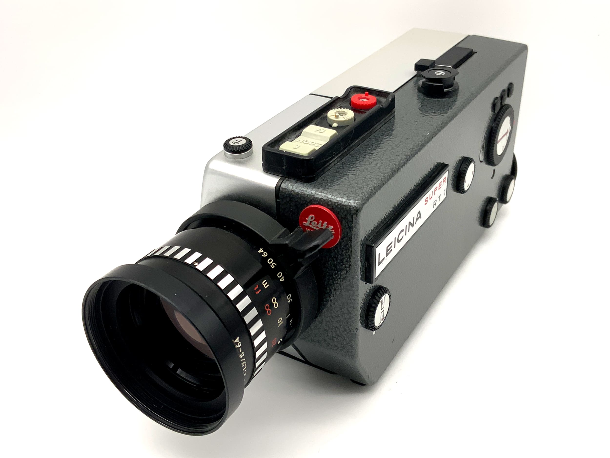 Appareil photo argentique Leitz Leicina Super RT1 avec film Vario 1:1,9/8-64 Super 8