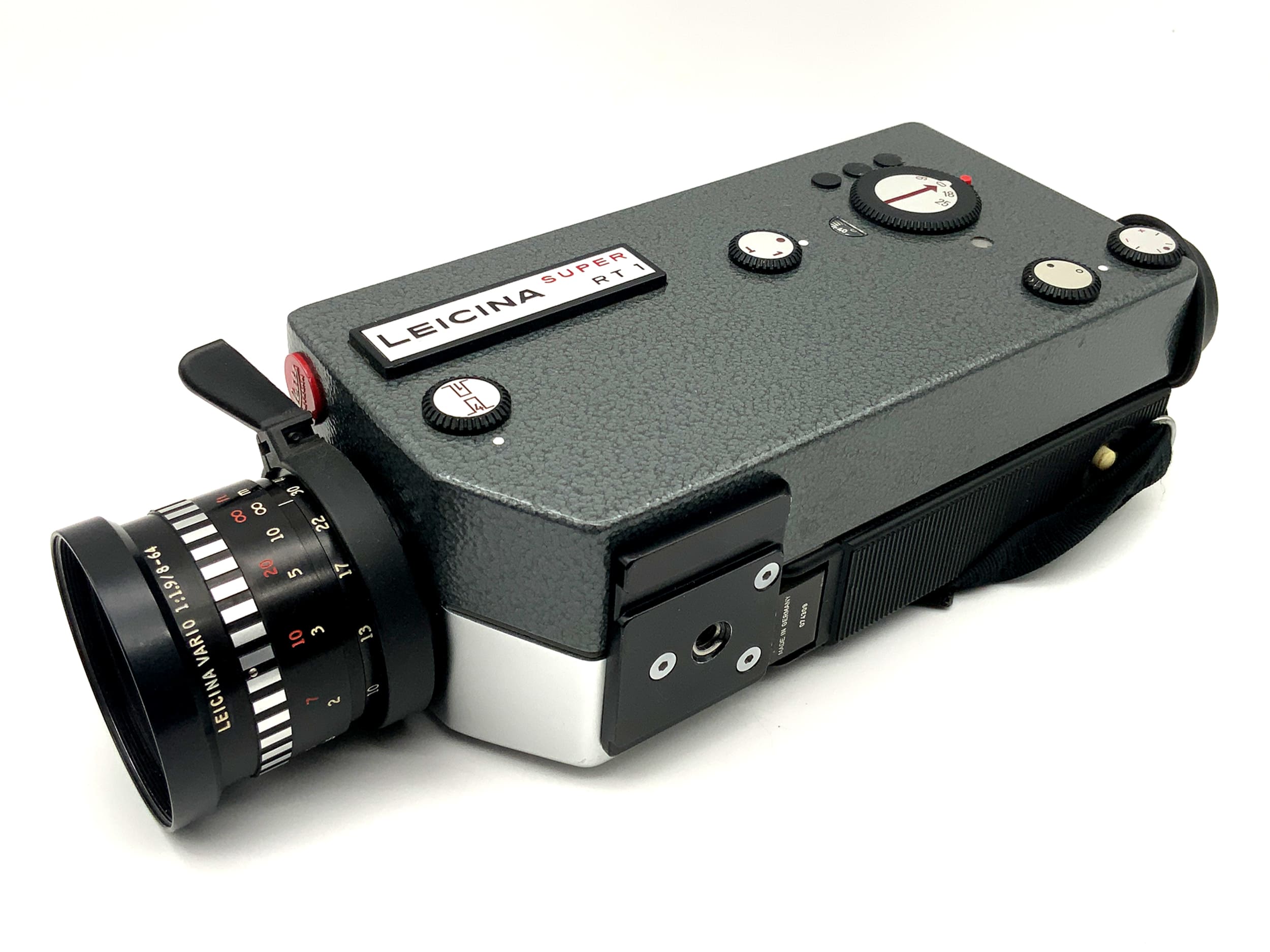 Appareil photo argentique Leitz Leicina Super RT1 avec film Vario 1:1,9/8-64 Super 8