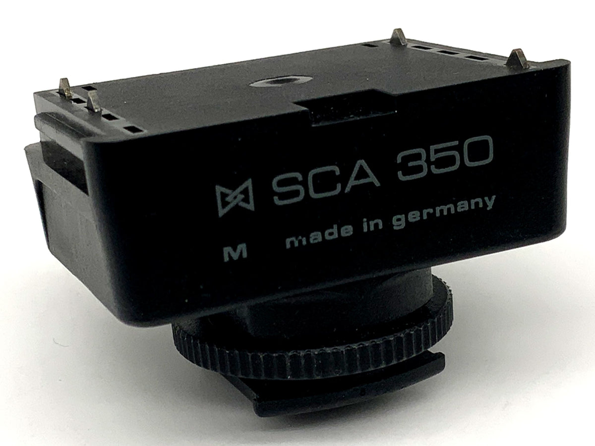 Metz SCA 350 for Leica R flash adapter, synchronization only, R4 R5 R6 R7