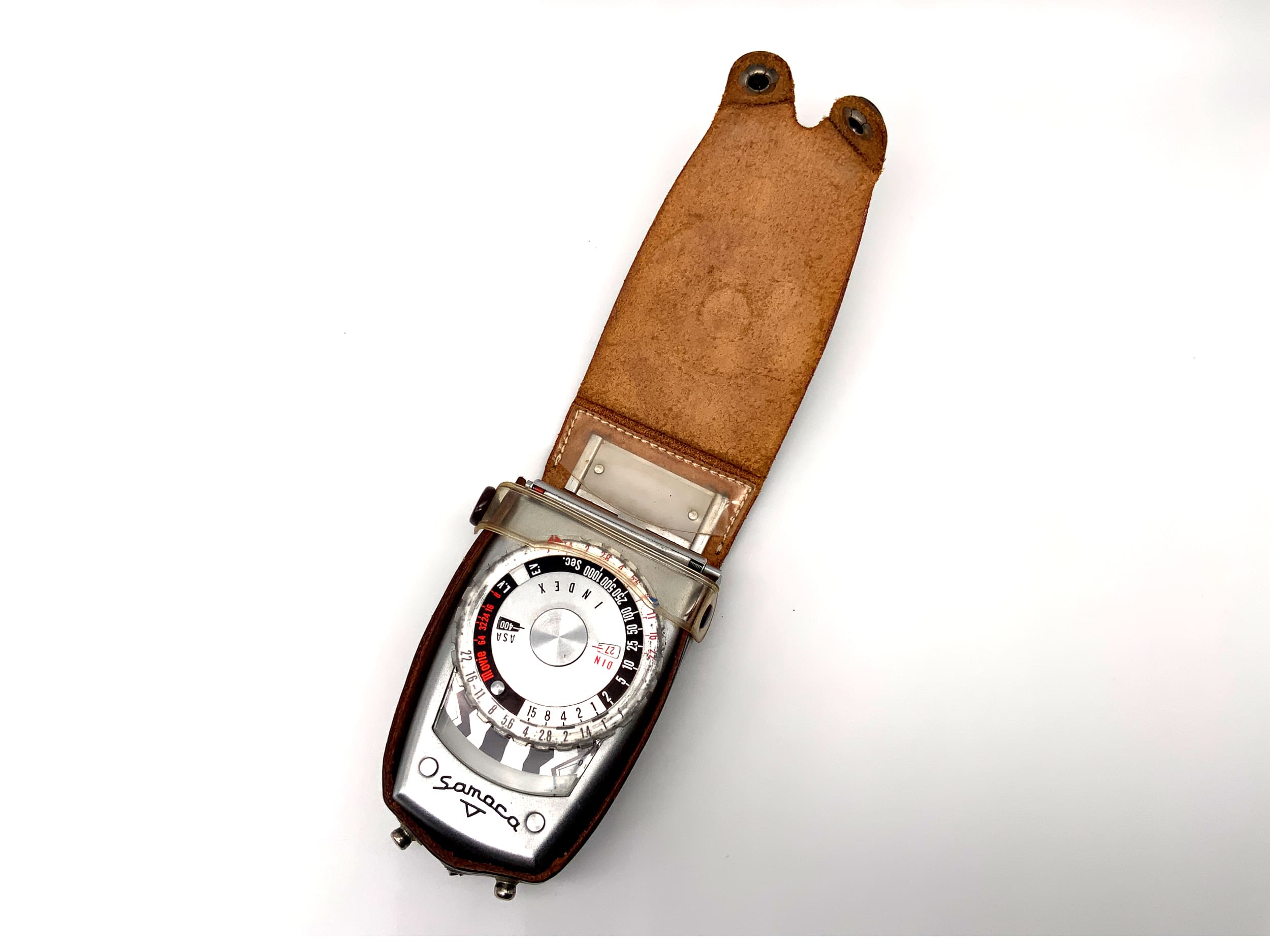 Samoca Model V Belichtungsmesser mit Tasche Lichtmesser light meter Lichtmeter