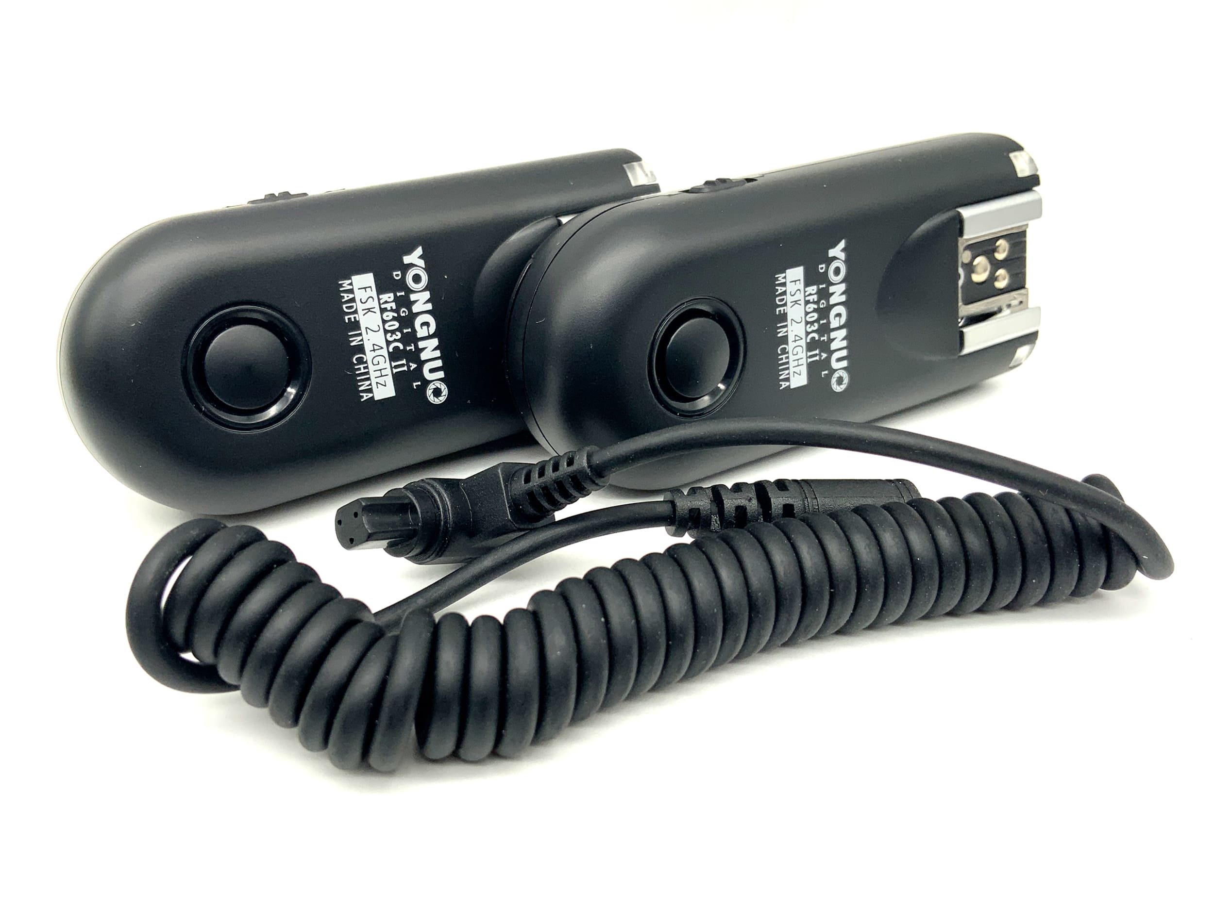 Yongnuo Digital RF603C II Transmitter &amp; Receiver / Remote Release for Canon EOS