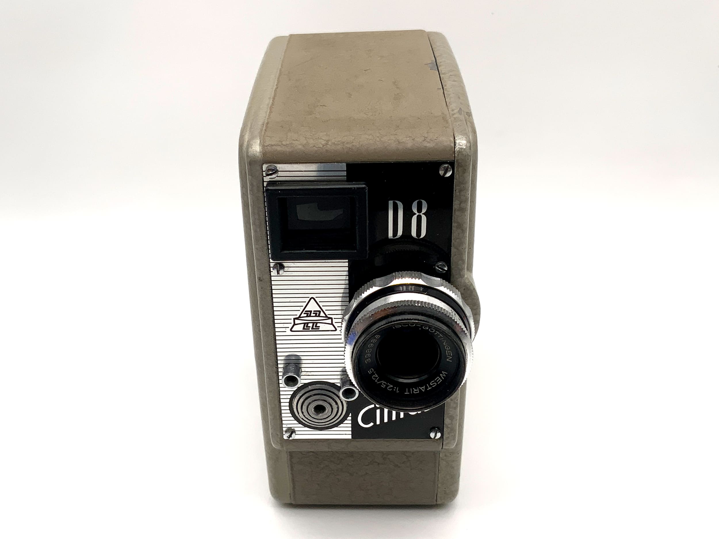 Caméra Cima D8 avec objectif double 8 mm Westairit 1:2.5/12.5