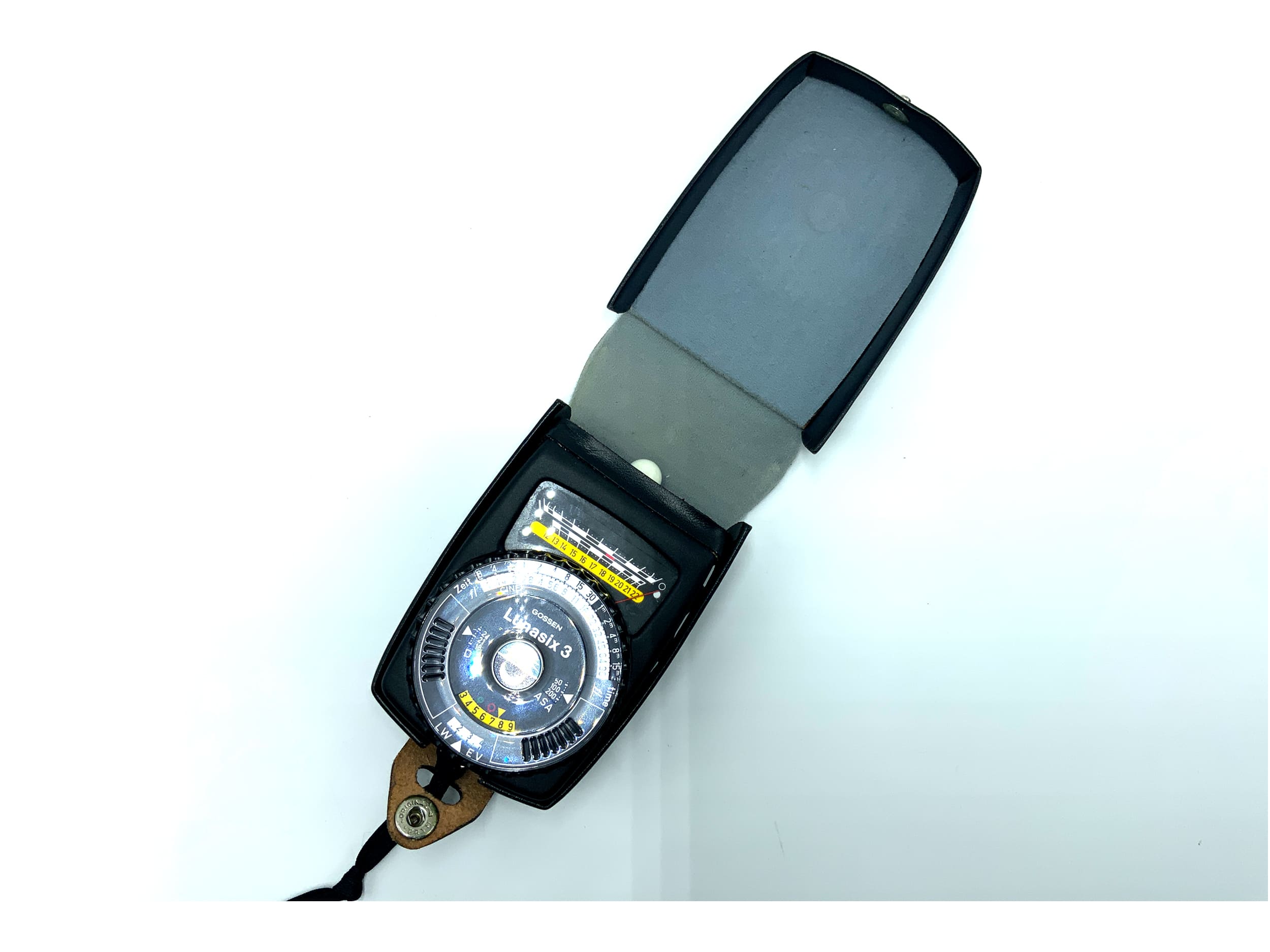 Gossen Lunisax 3 Belichtungsmesser mit Tasche Lichtmesser Lichtmeter
