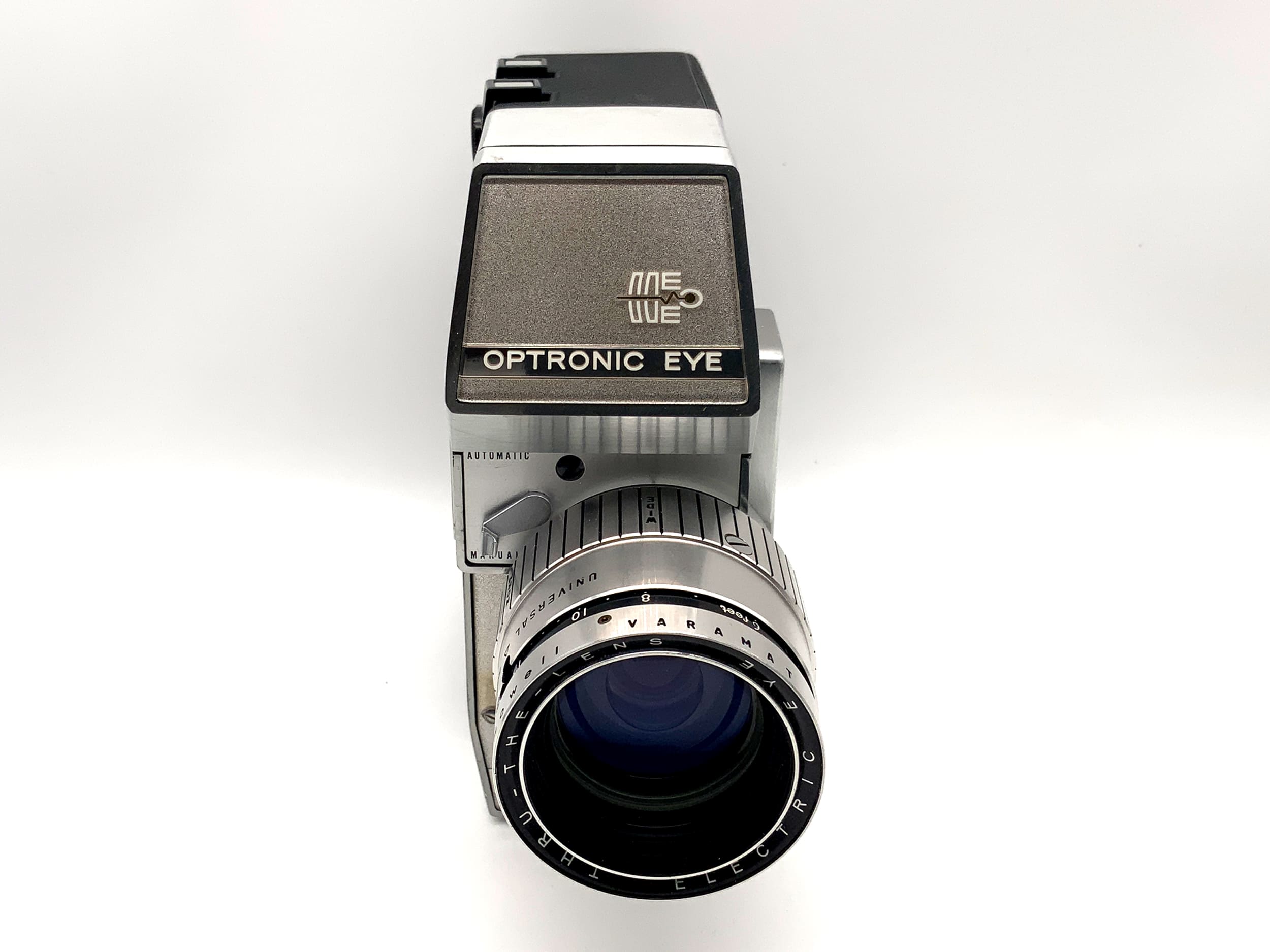 Appareil photo argentique Bell &amp; Howell Optronic Eye Varamat f/1.8 à chargement automatique + poignée double 8 mm