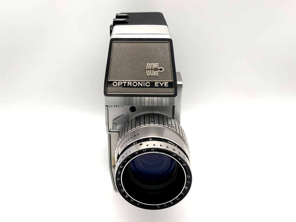 Appareil photo argentique Bell &amp; Howell Optronic Eye Varamat f/1.8 à chargement automatique + poignée double 8 mm
