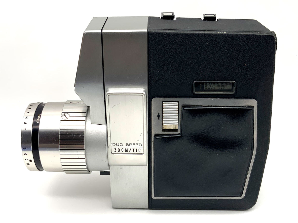 Bell &amp; Howell Optronic Eye Film Camera Varamat f/1.8 Auto Load + Grip Dual 8mm