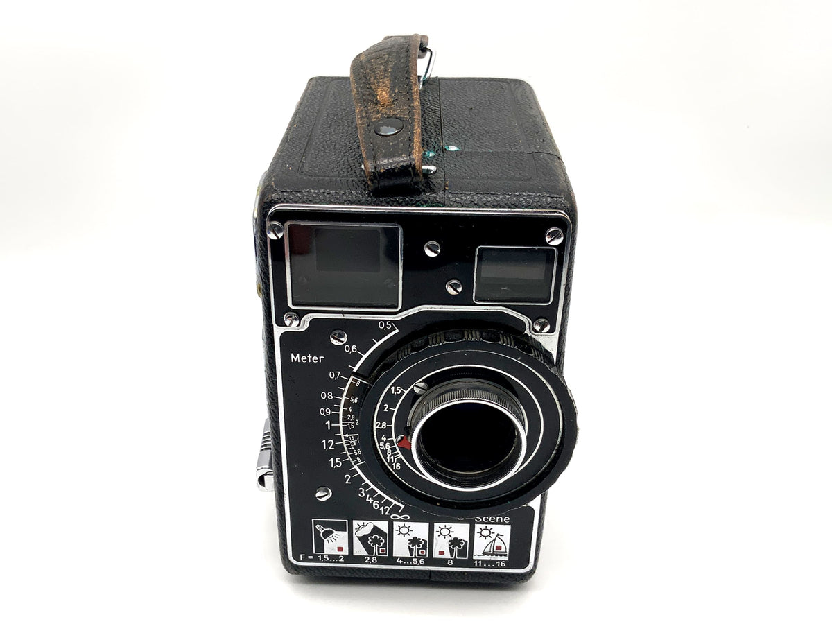 Caméra de cinéma Siemens Cine Camera II avec objectif au xénon 1:1,5/20 double 8 mm