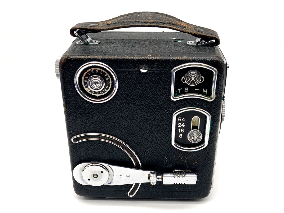 Caméra de cinéma Siemens Cine Camera II avec objectif au xénon 1:1,5/20 double 8 mm