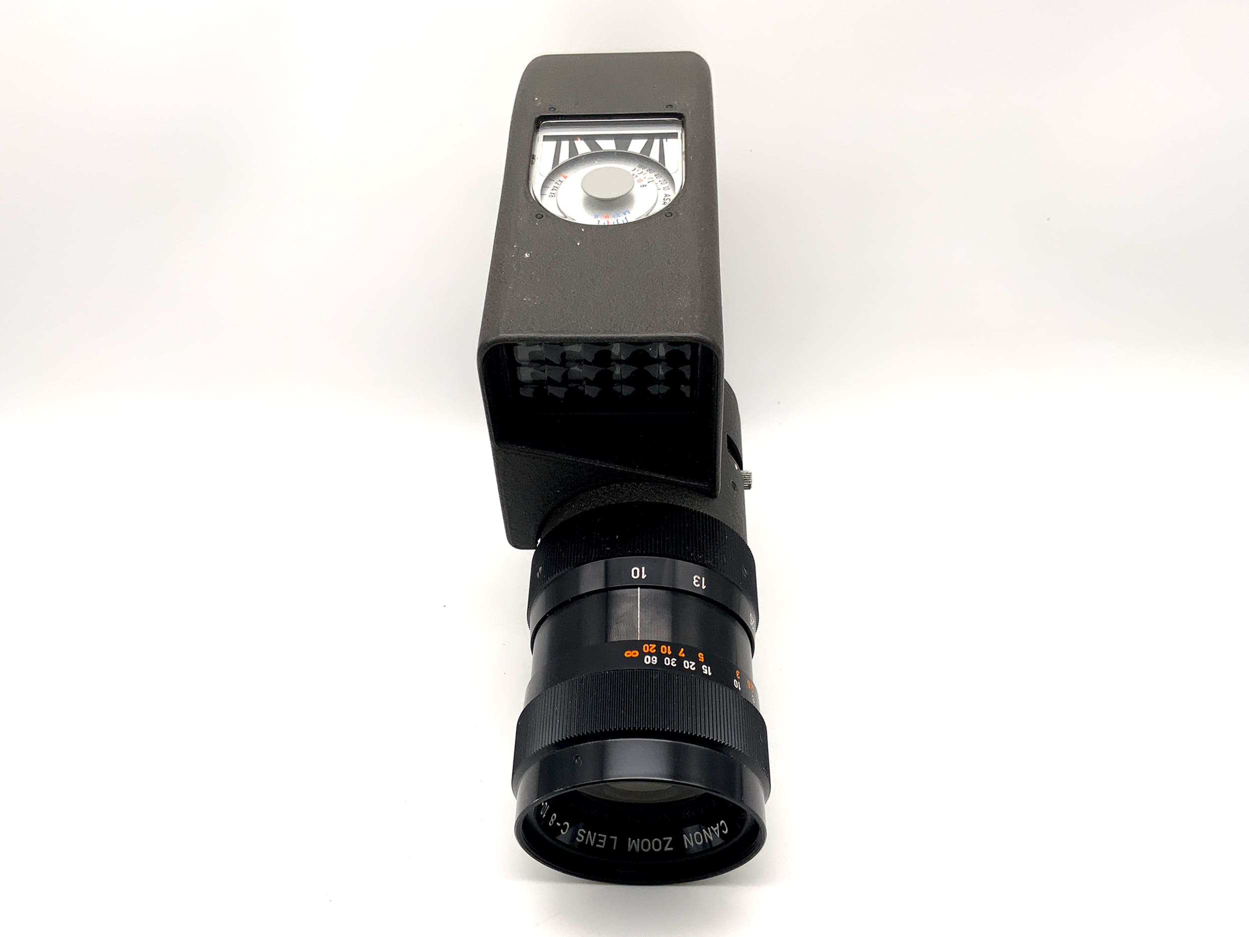 Caméra vidéo Canon Zoom 8 avec objectif C-8 10-40 mm f/1.4 et poignée, double pellicule 8 mm