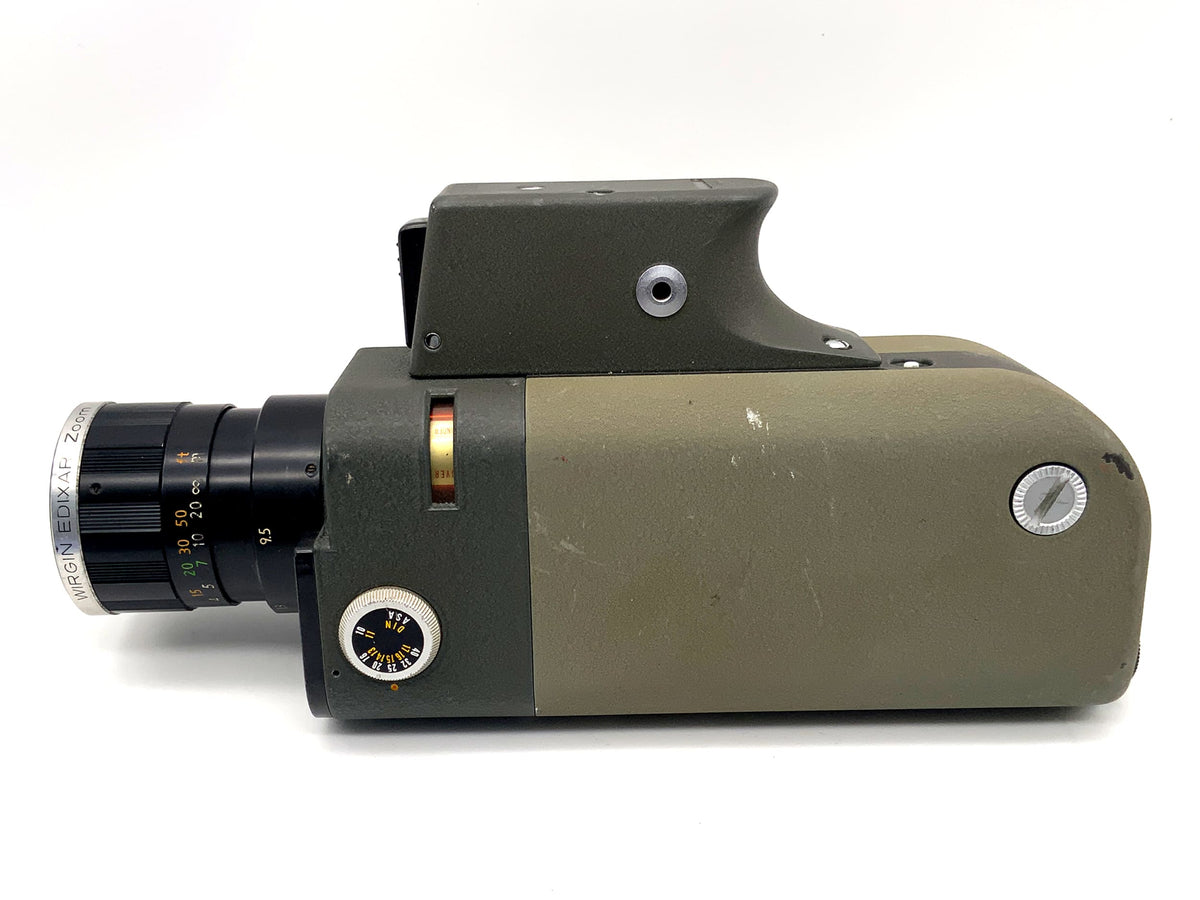 Edixa 8 Zoom film camera with Edixar Zoom F:1.8 f=9.5-30mm double 8mm film