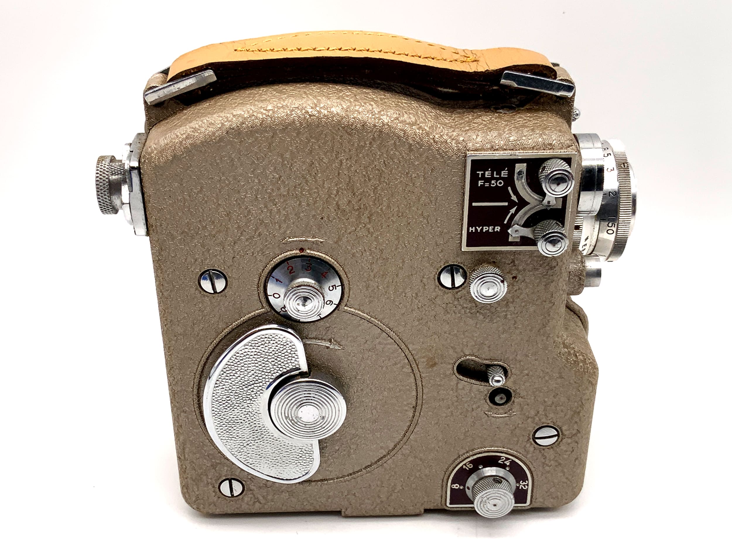 Camex Ercsam film camera with SOM Berthiot Cinor B 1:1.9 F=20 double 8mm