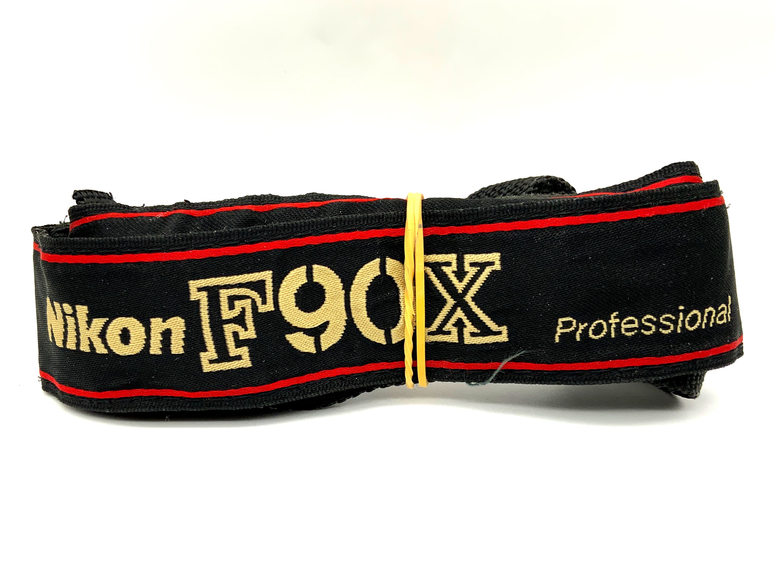 Sangle professionnelle Nikon F90X noire/rouge, bandoulière tour de cou