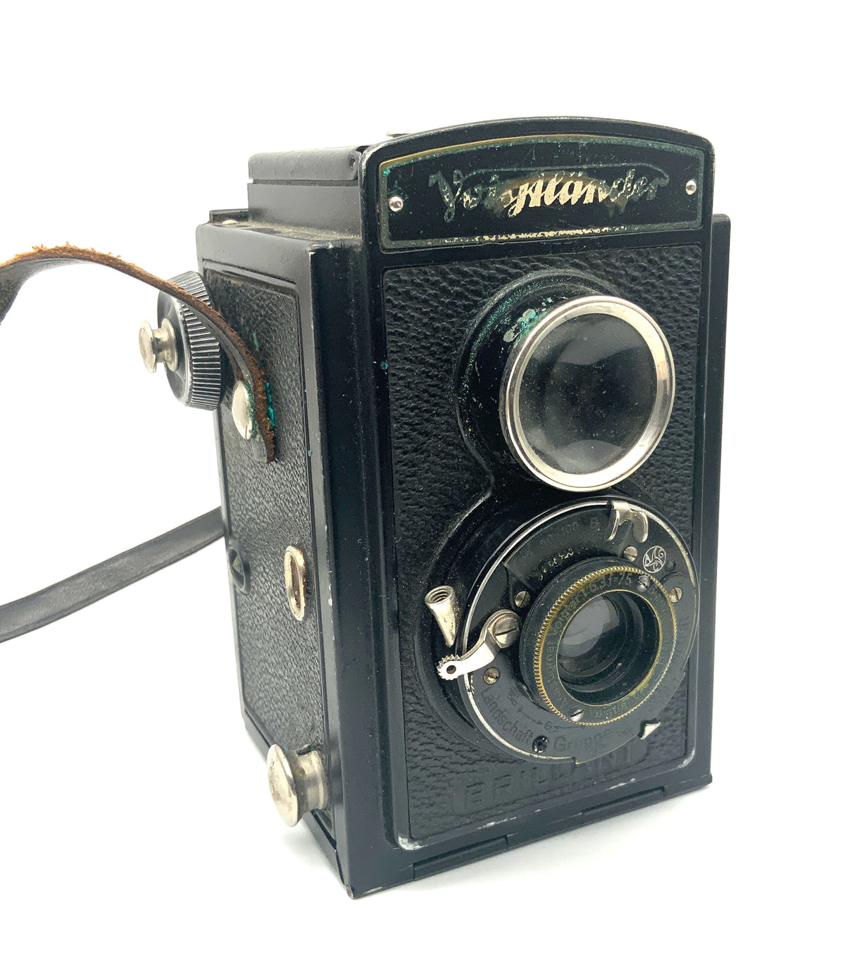 Voigtländer Brillant Boxkamera mit Anastigmat Voigtar 1:6,3/7,5cm Analogkamera