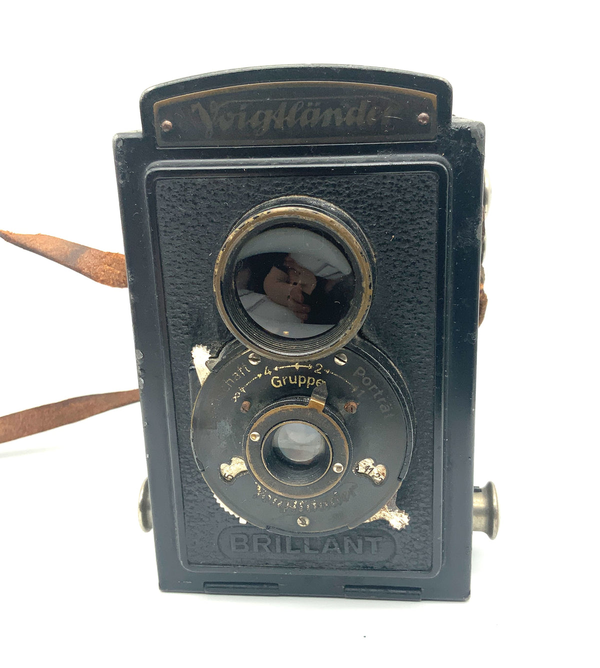 Voigtländer Brillant Boxkamera mit Anastigmat Voigtar 1:9/7,5cm Analogkamera