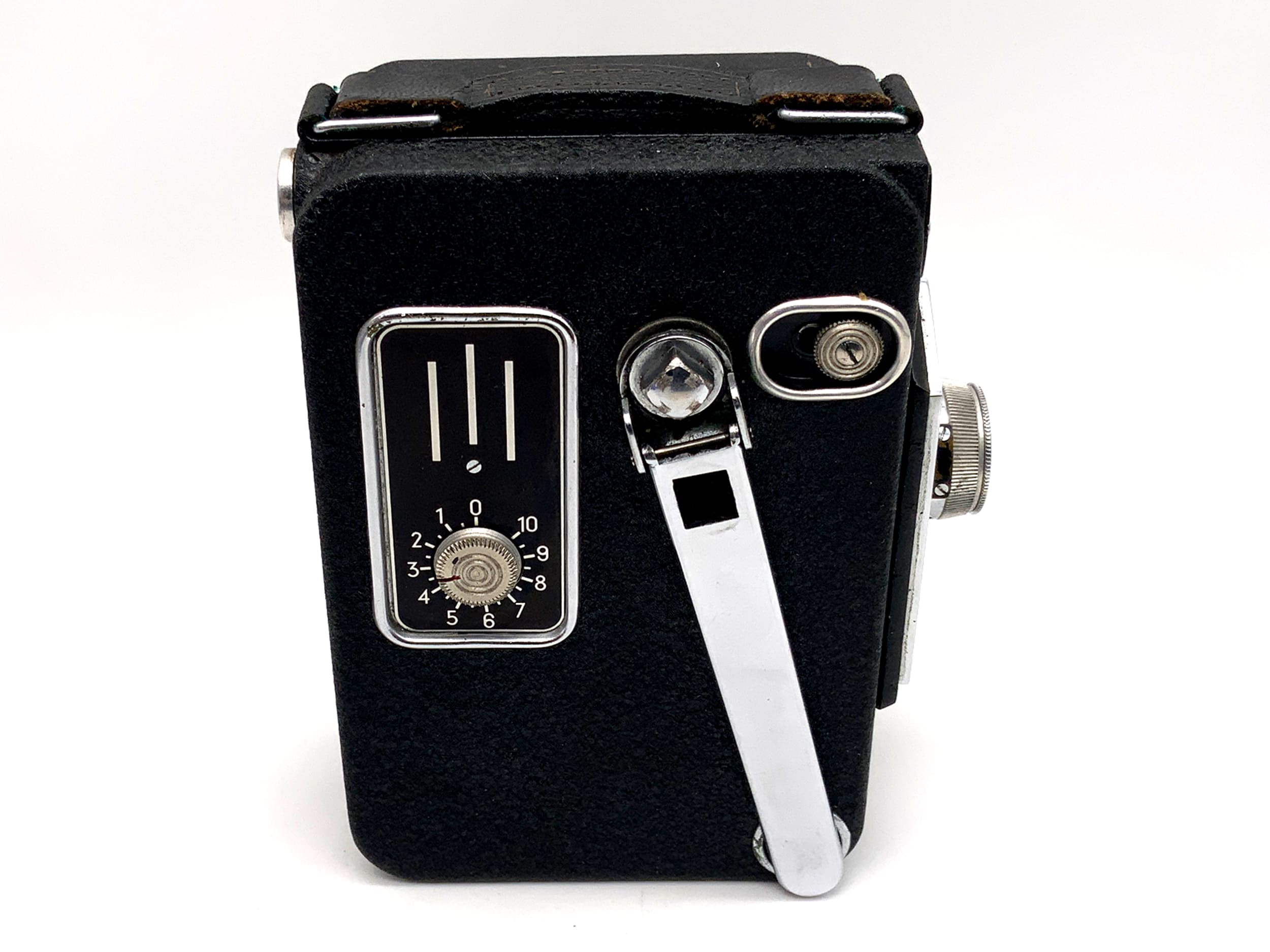 Agfa Movex 8 film camera with Kine-Anastigmat 1:2.8 f=1.2cm double 8mm narrow film