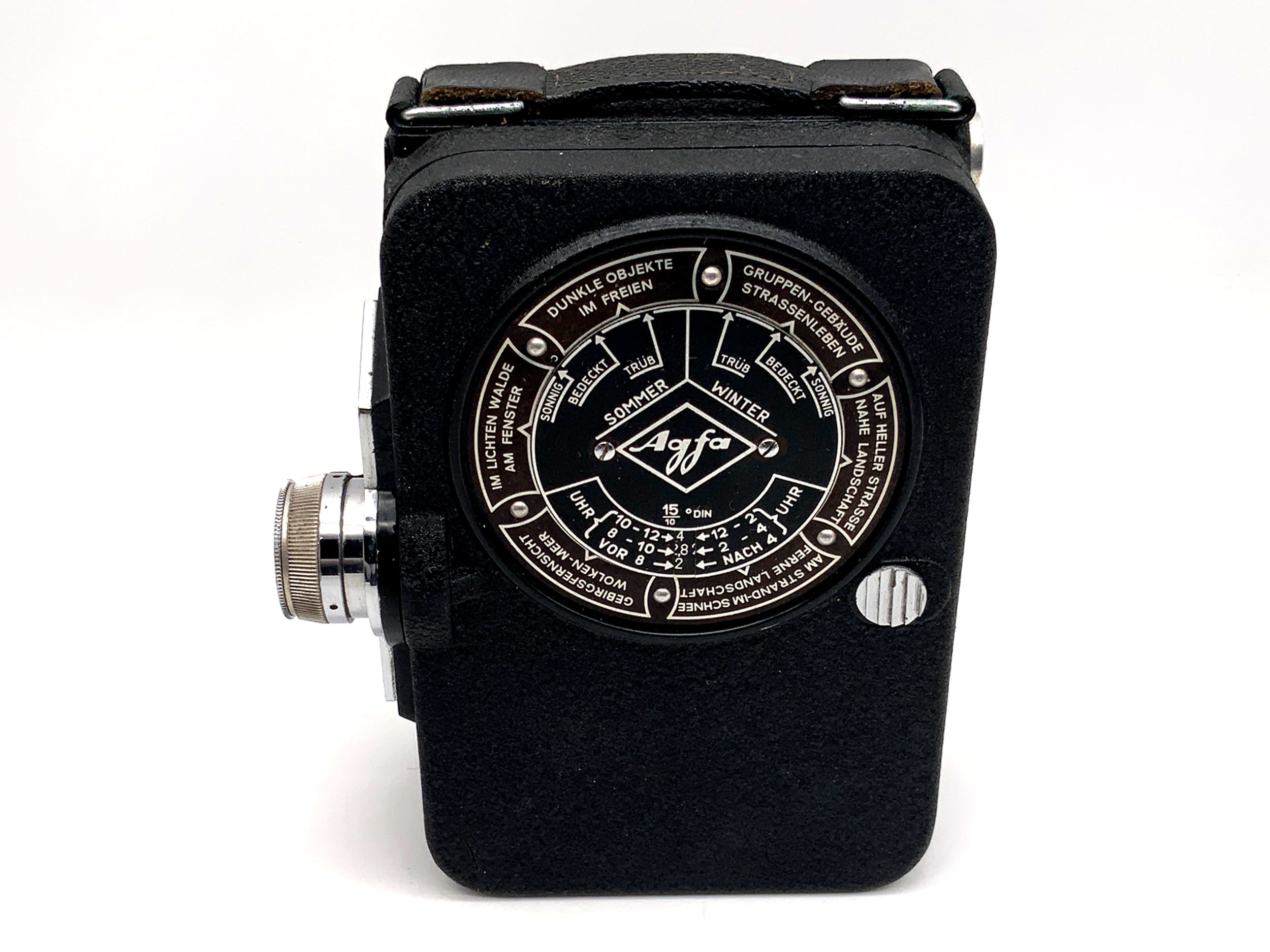 Agfa Movex 8 film camera with Kine-Anastigmat 1:2.8 f=1.2cm double 8mm narrow film