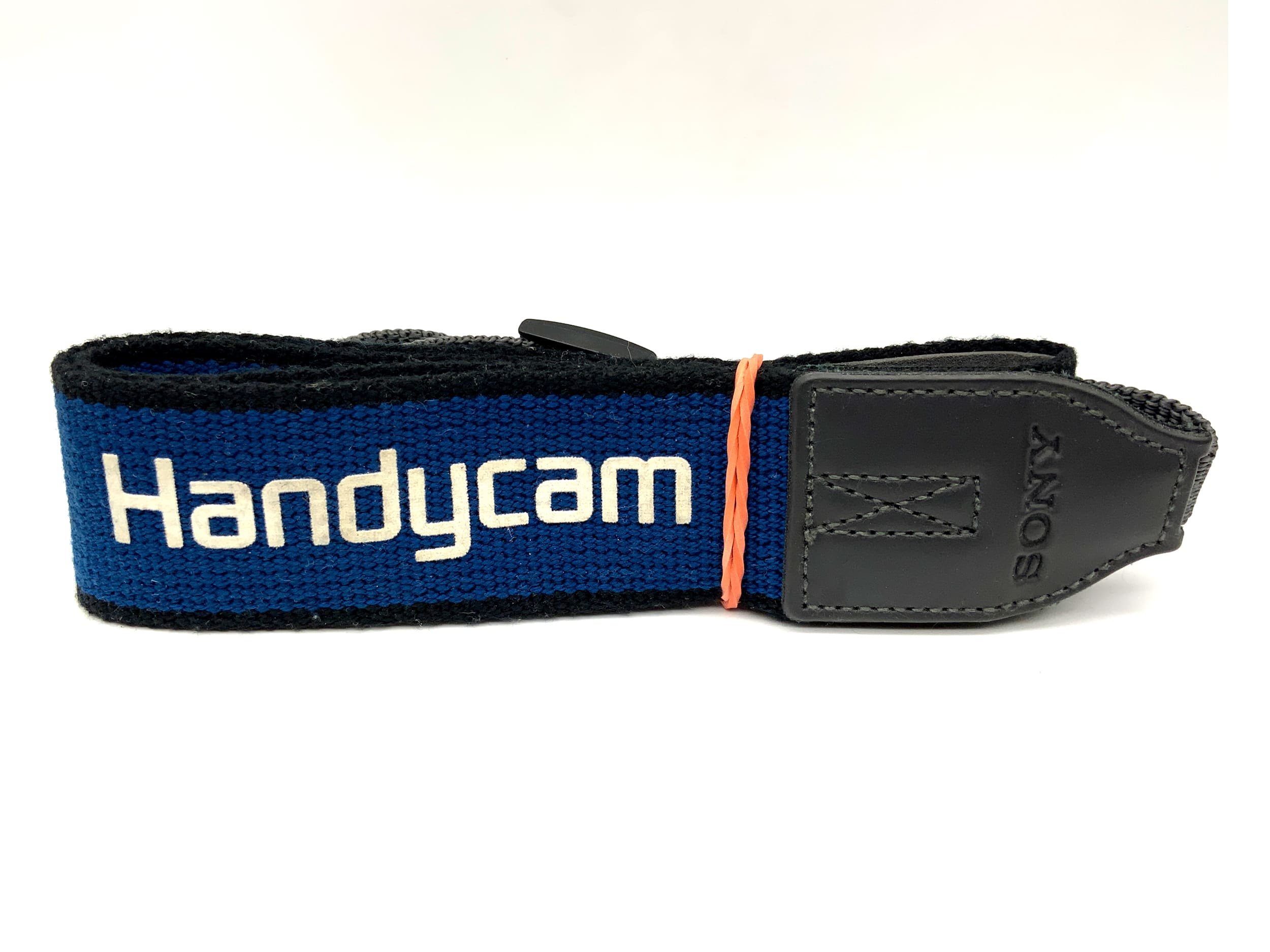 Sony Handycam strap, blue, neck shoulder strap, camera strap