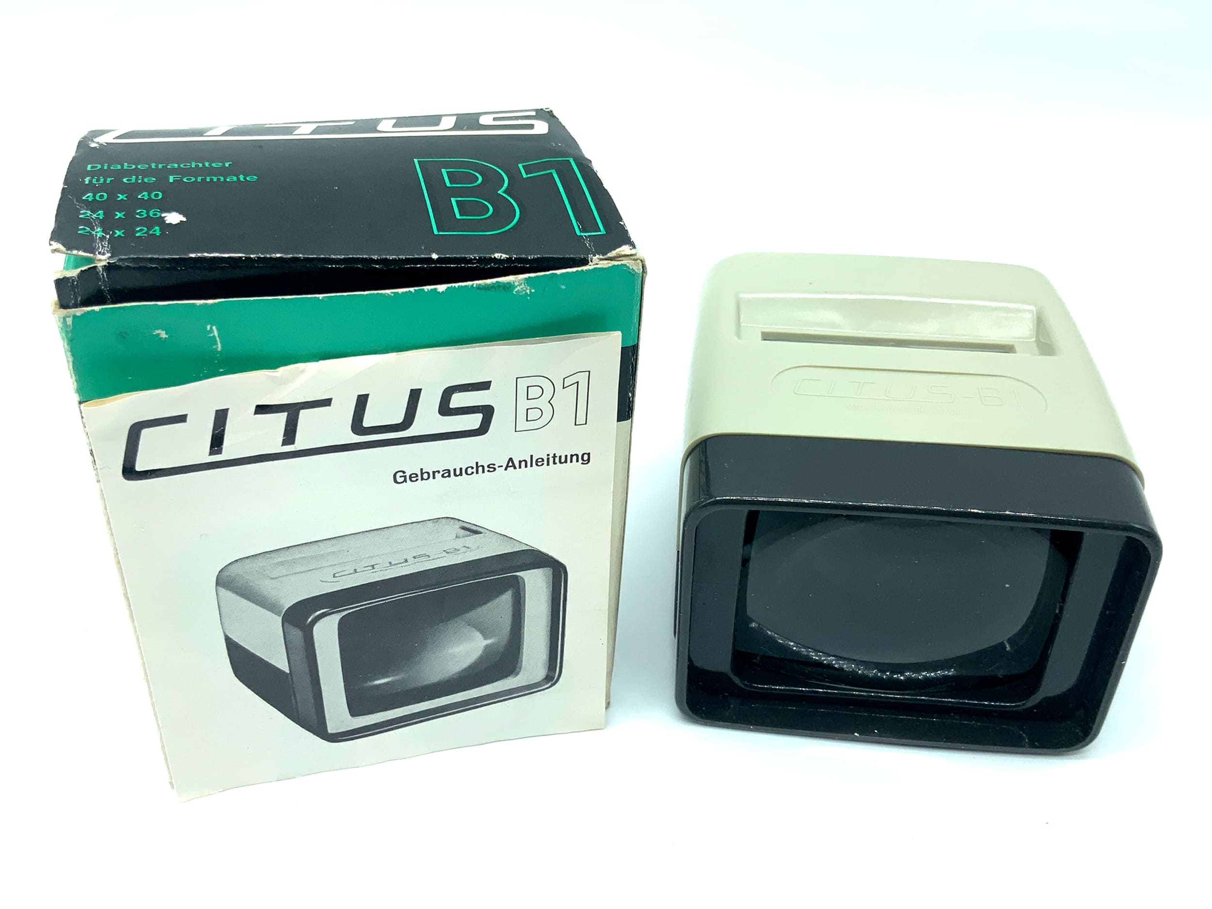 Citus B1 Diabetrachter Schwarz OVP
