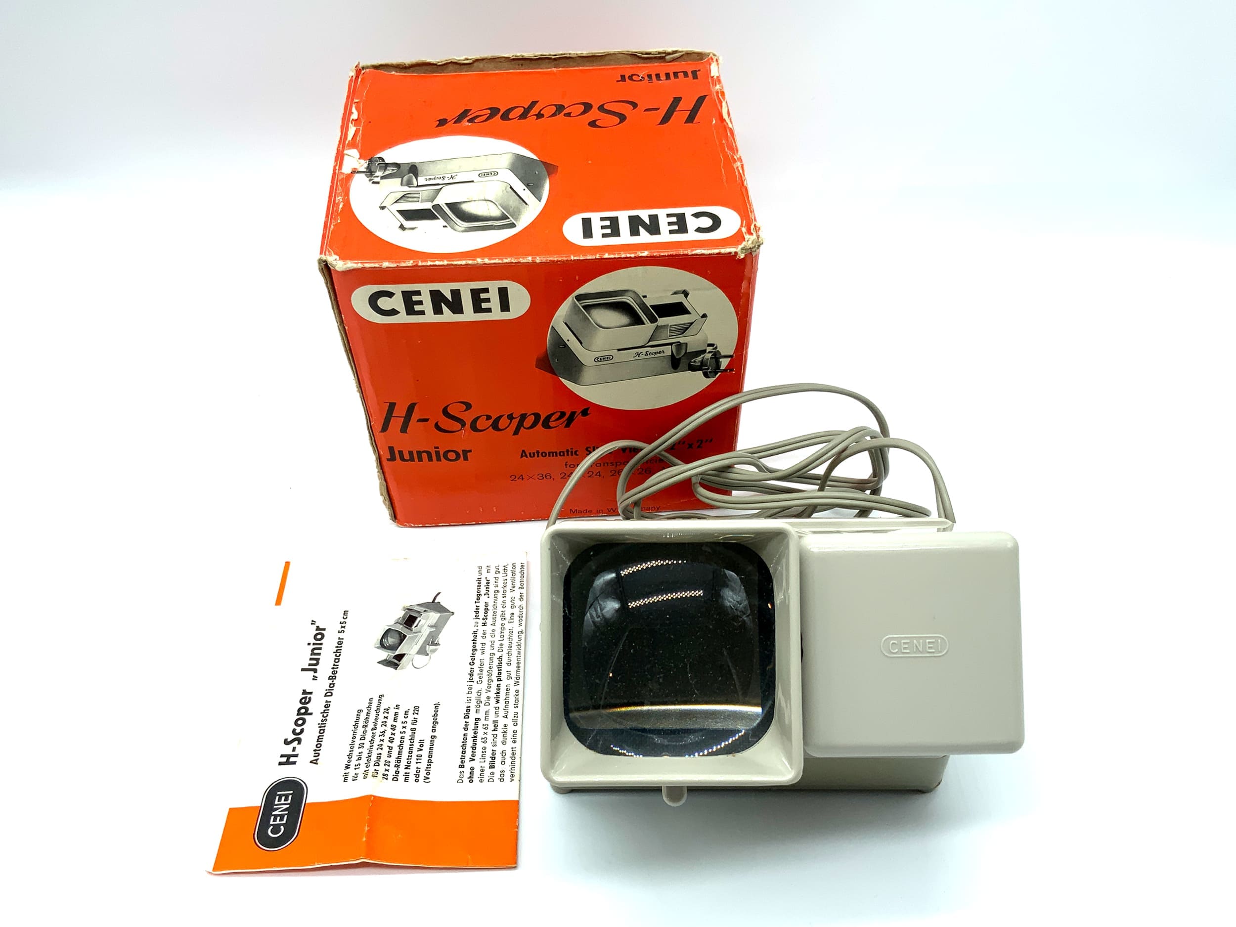 Cenei H-Scoper Junior Diabetrachter Schwarz OVP