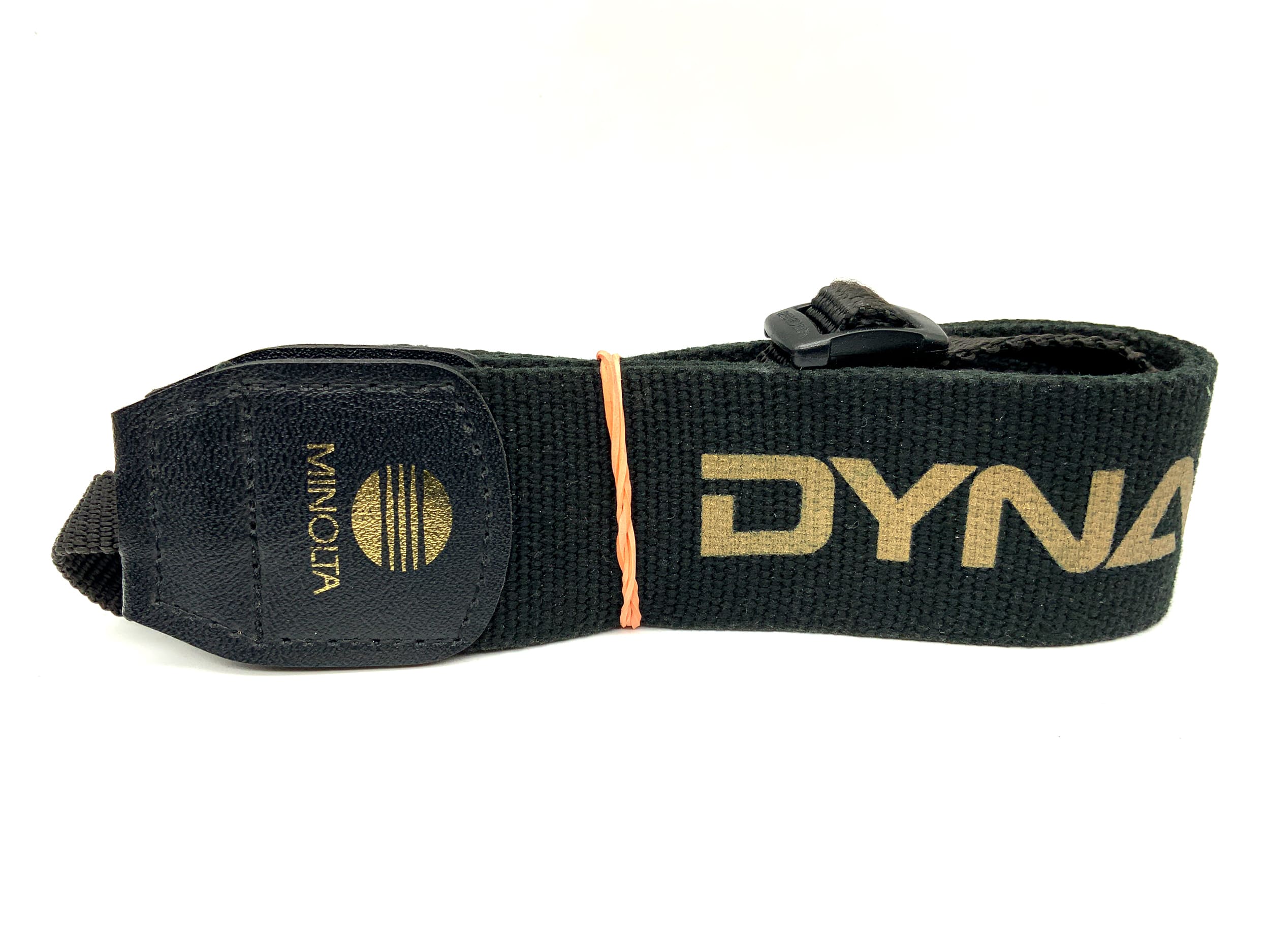 Minolta Dynax strap black/gold neck shoulder strap camera strap neck strap
