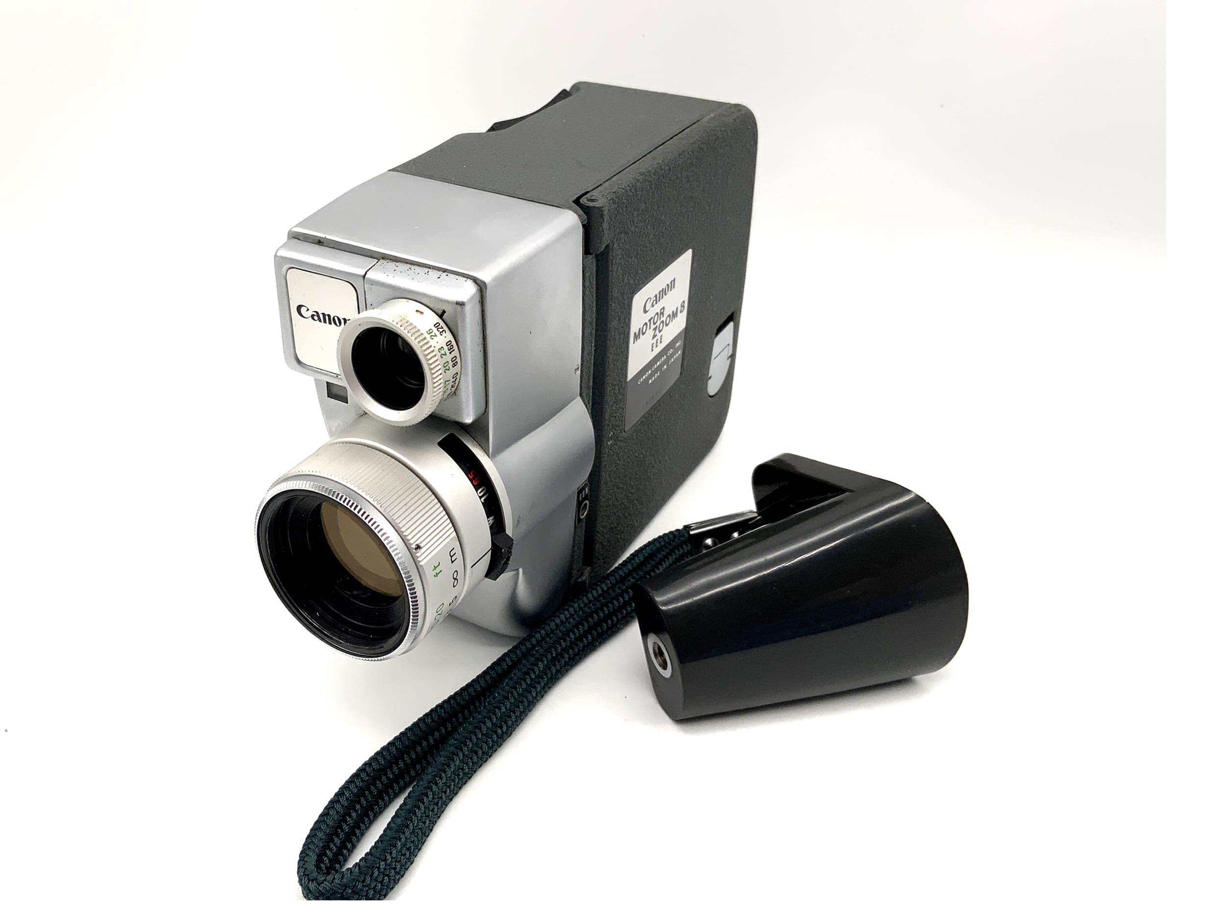 Caméra vidéo Canon Motor Zoom 8 EEE avec objectif zoom C-8 10-40 mm f/1,7 Double 8 mm