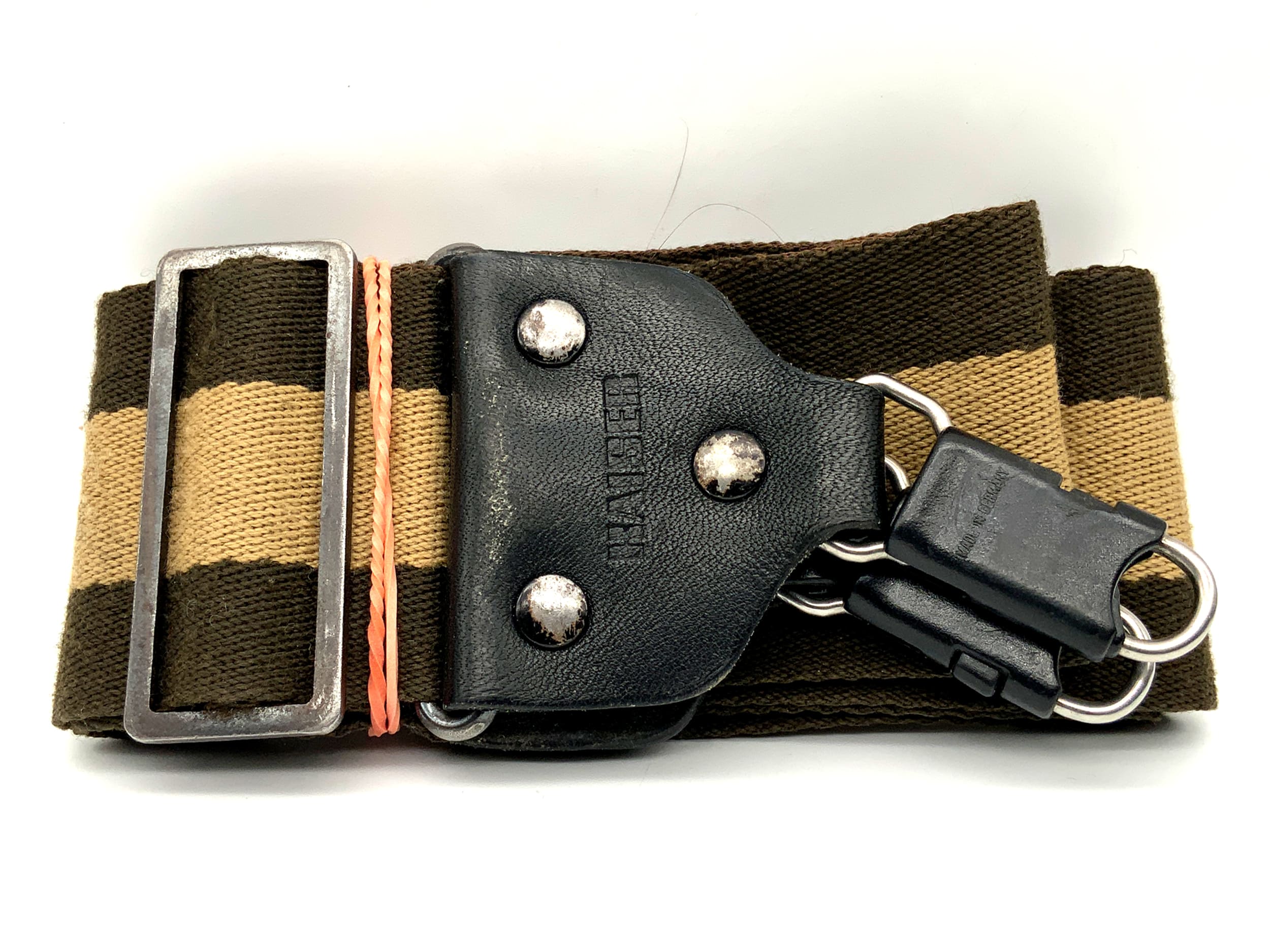 Kaiser approx. 50mm wide brown neck strap/shoulder strap/camera strap
