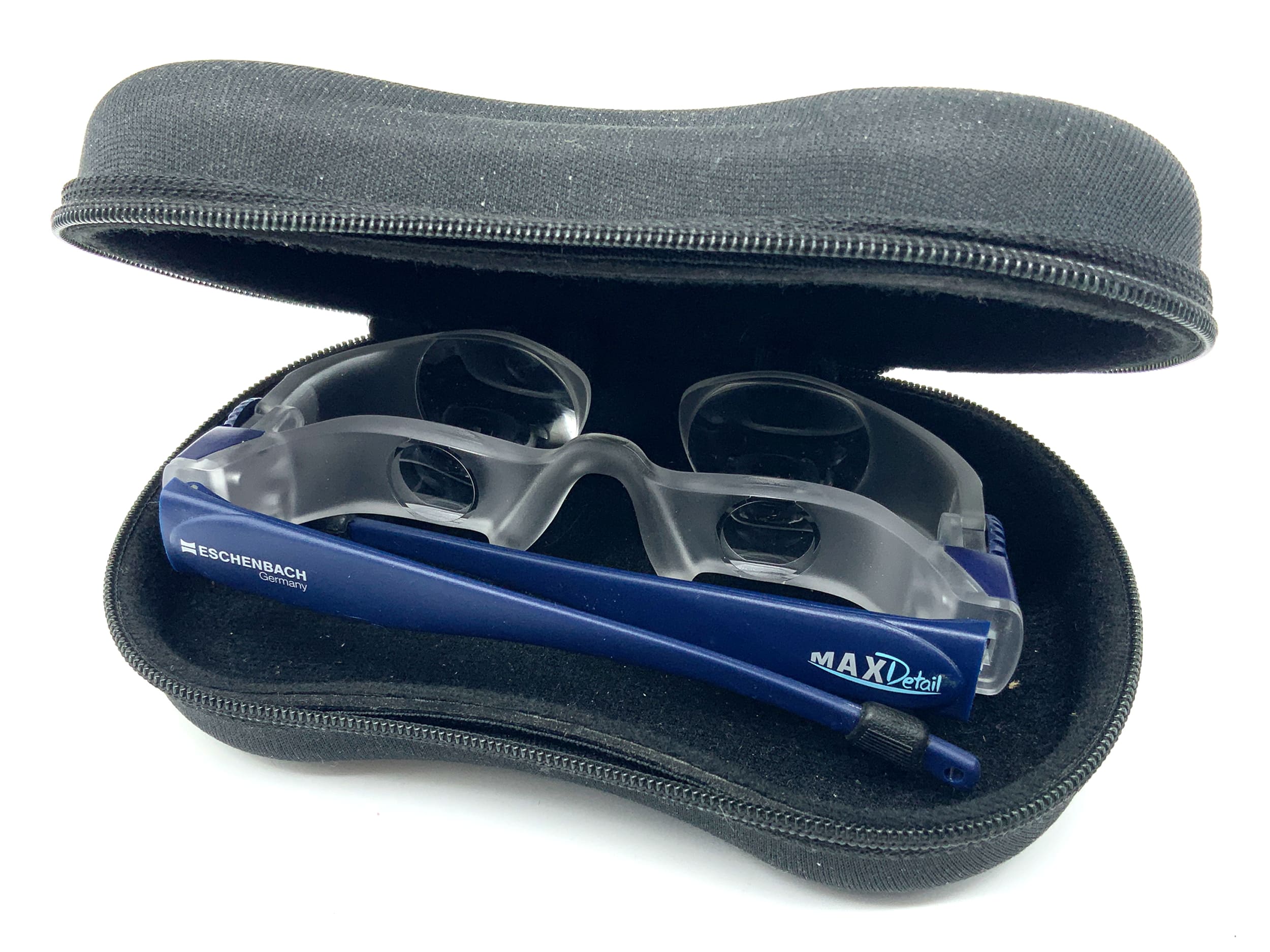 Eschenbach Max Detail magnifying glasses, 2x magnification, with case