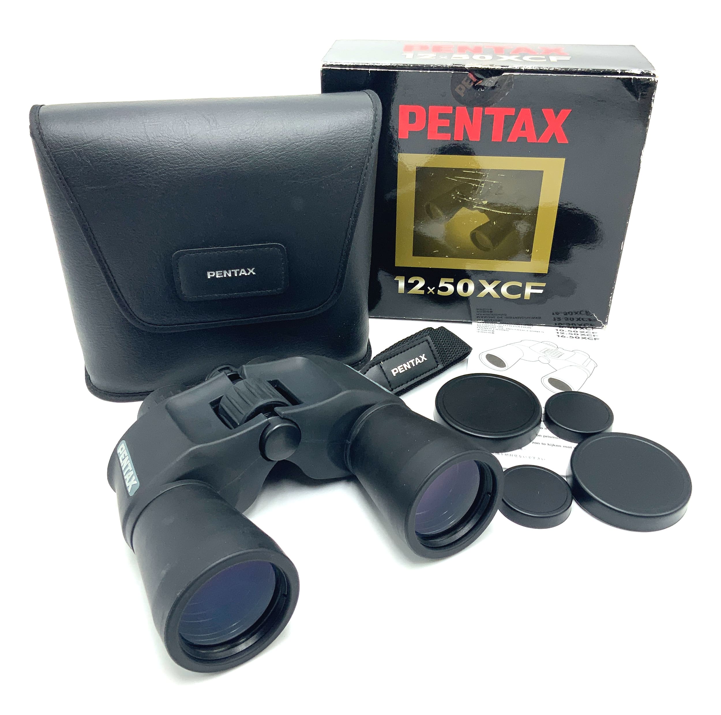 Pentax XCF Fernglas mit Tasche Binocular Feldstecher Vogelbeobachtung