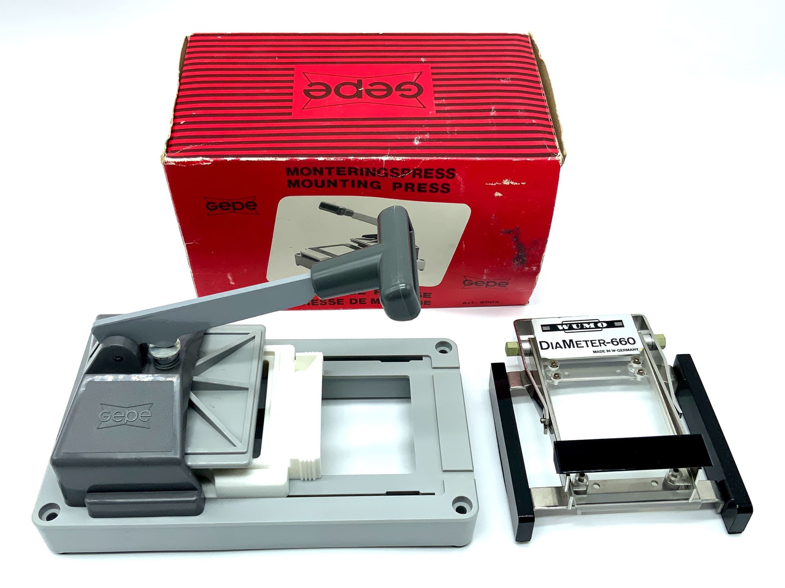 Gepe 8002 Montagepresse Grau OVP