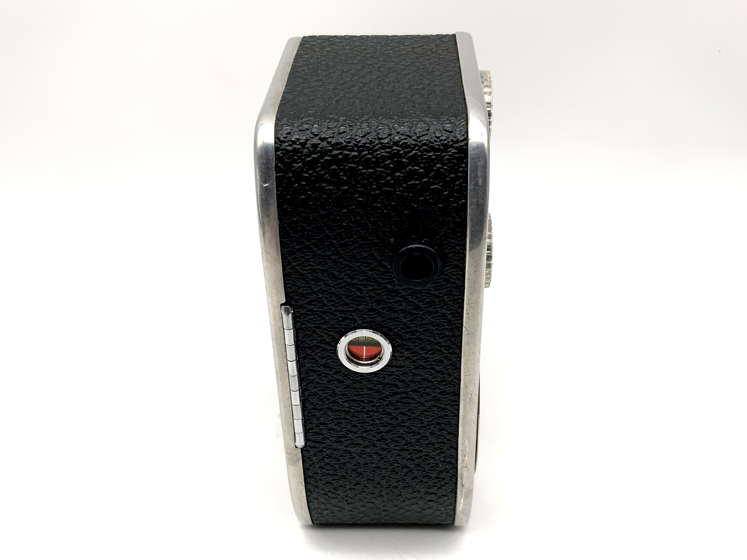 Caméra Bolex Paillard B 8L avec objectif Yvar 1:2.8 f=36 mm et poignée, double 8 mm