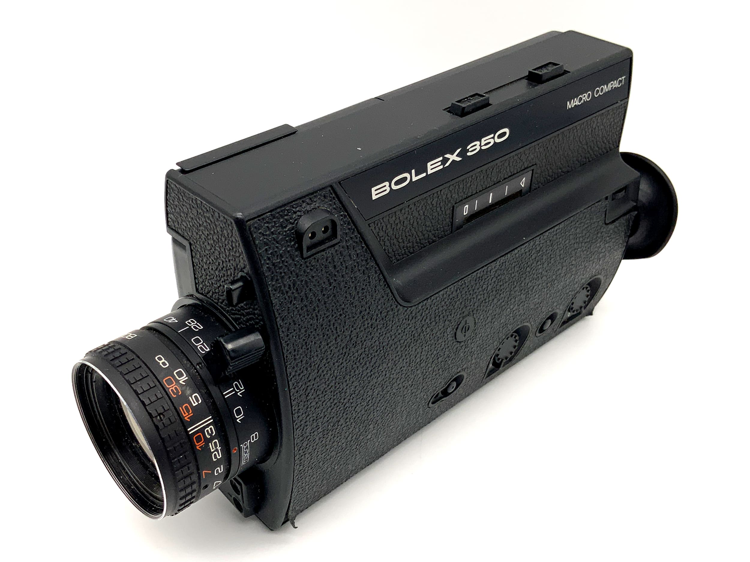 Caméra Bolex 350 avec objectif Vario 1:1.9/8-40 Super 8 à film étroit