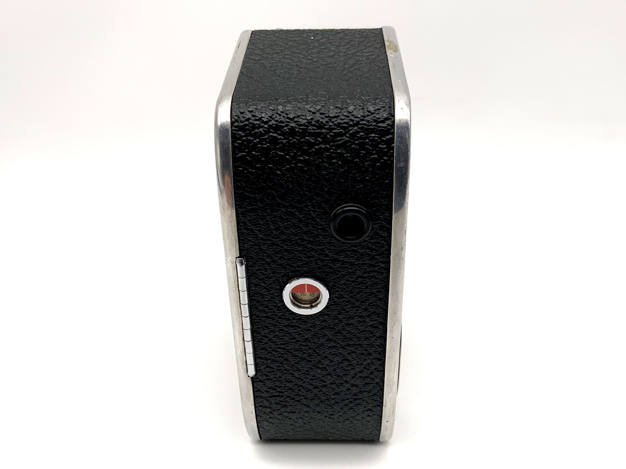 Caméra Bolex Paillard C8SL avec objectif Yvar 1:2.5 f=12.5mm AR et poignée, double 8 mm
