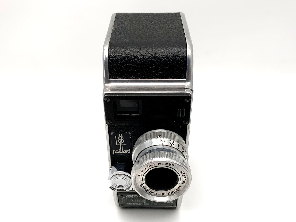 Caméra Bolex Paillard L8 avec film double 8 mm Saron 1:1,9 F=12 mm
