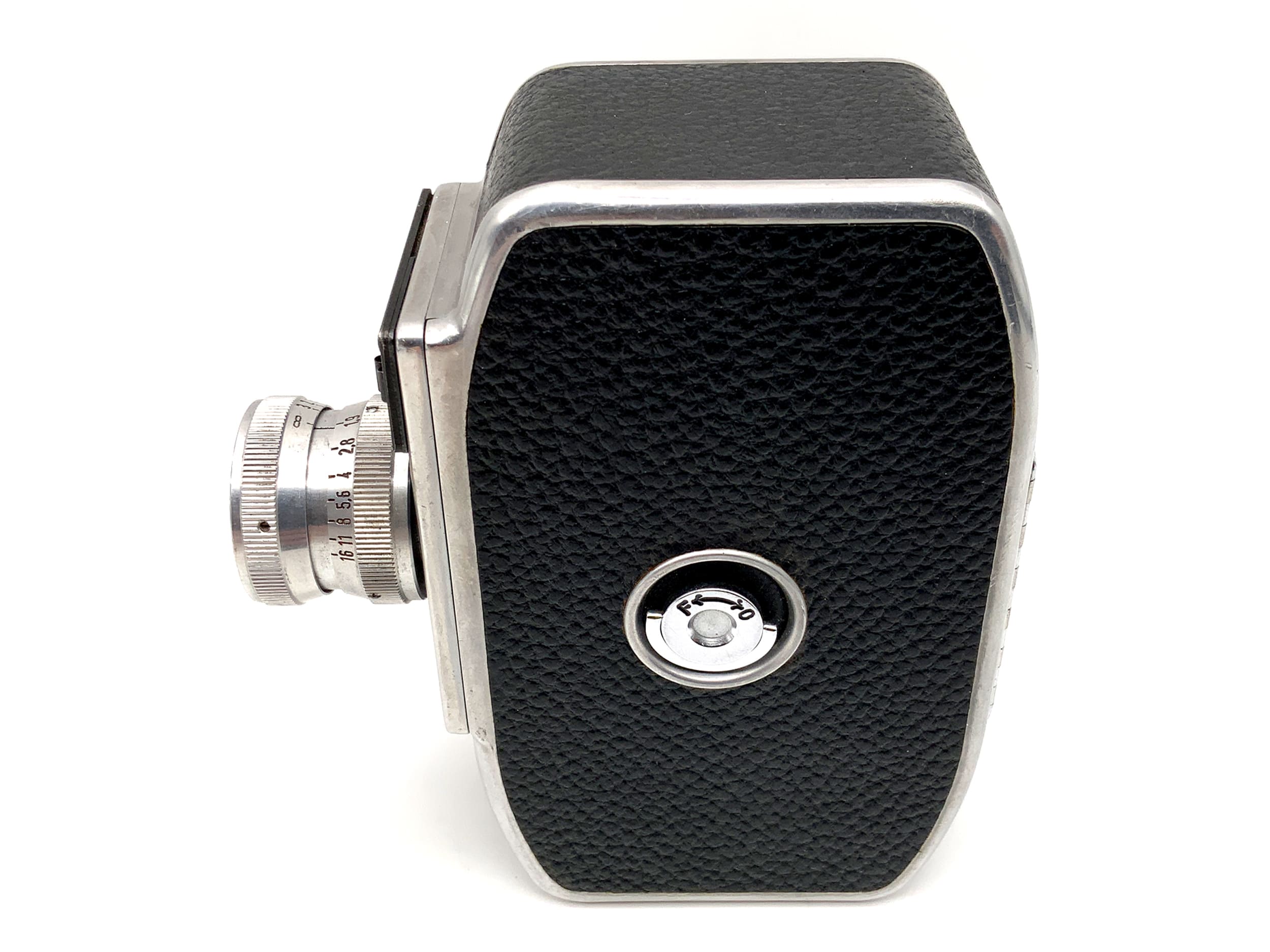 Caméra Bolex Paillard L8 avec film double 8 mm Saron 1:1,9 F=12 mm