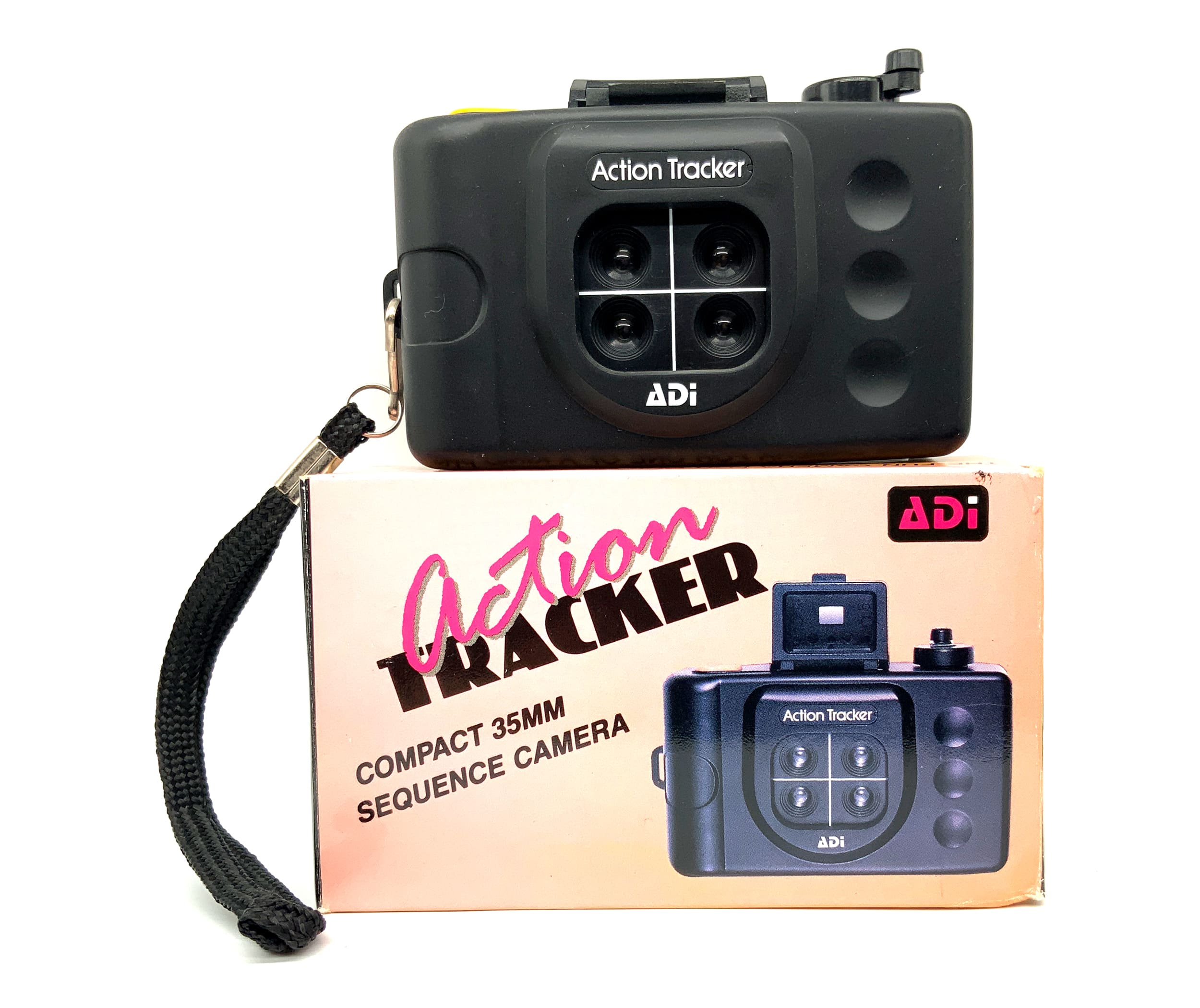 ADI Action Tracker Point&Shoot mit in OVP Kompaktkamera Analogkamera