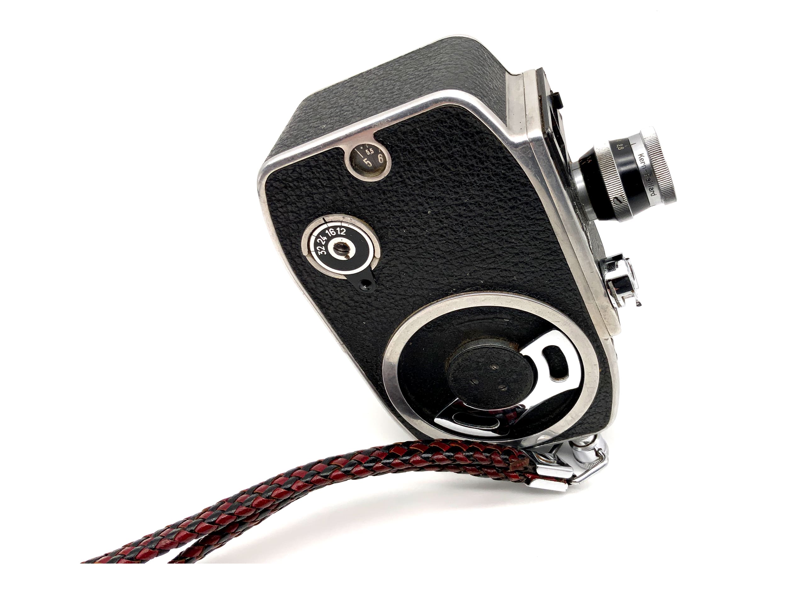 Appareil photo argentique Bolex Paillard L8 avec film Yvar 1:2,8 f=12,5 mm double 8 mm