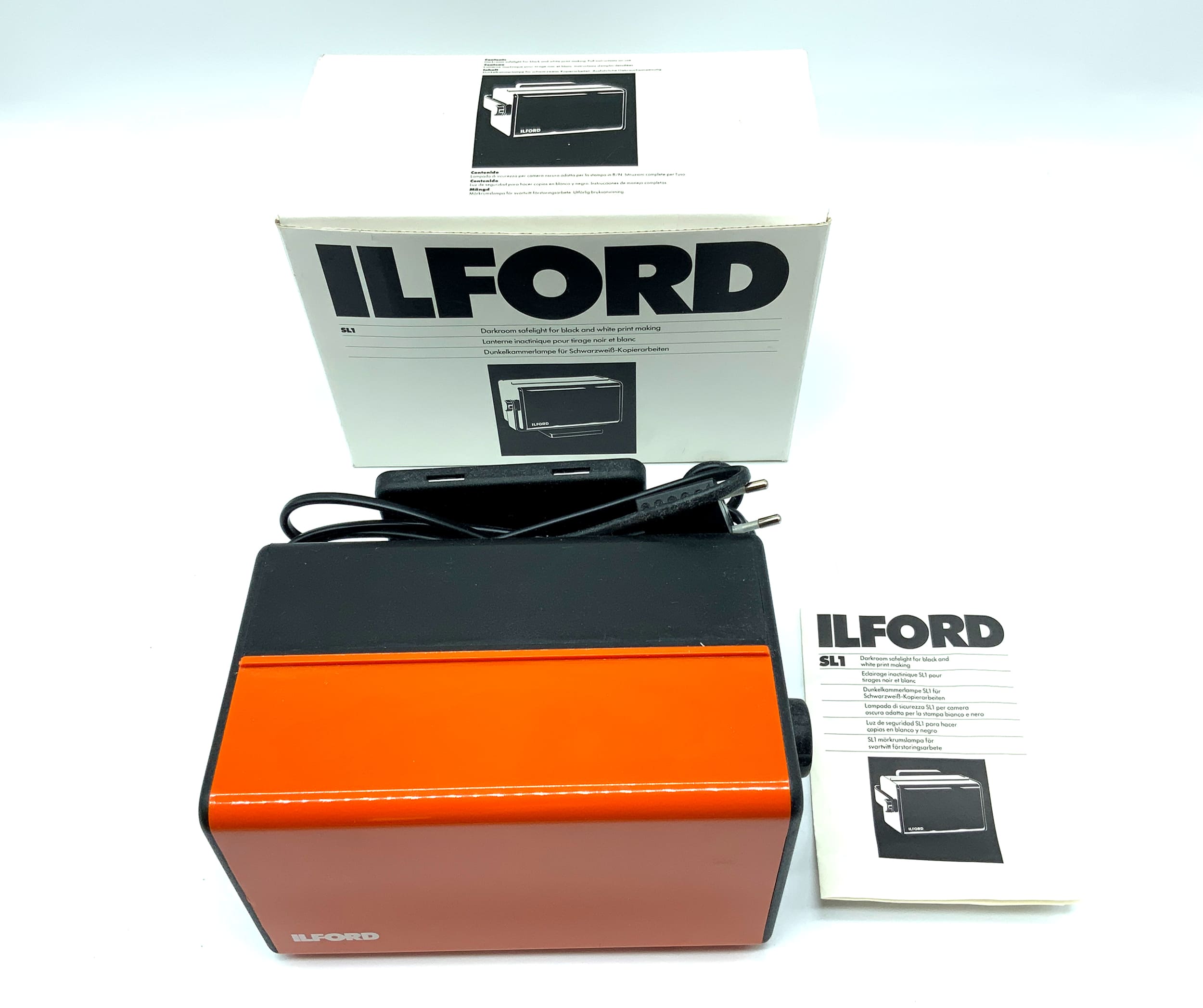 Ilford SL1 Dunkelkammerlampe Schwarz OVP